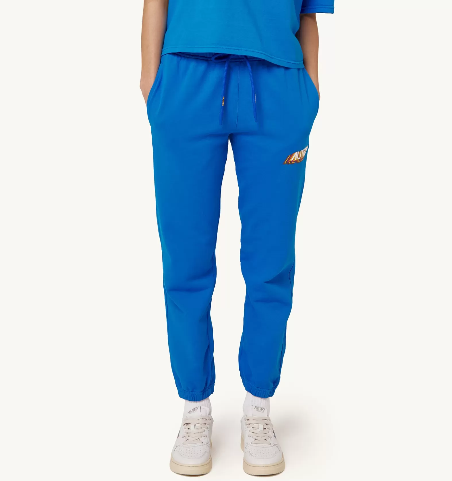 Bottom^AUTRY Aerobic Logo Pants Color Bluette