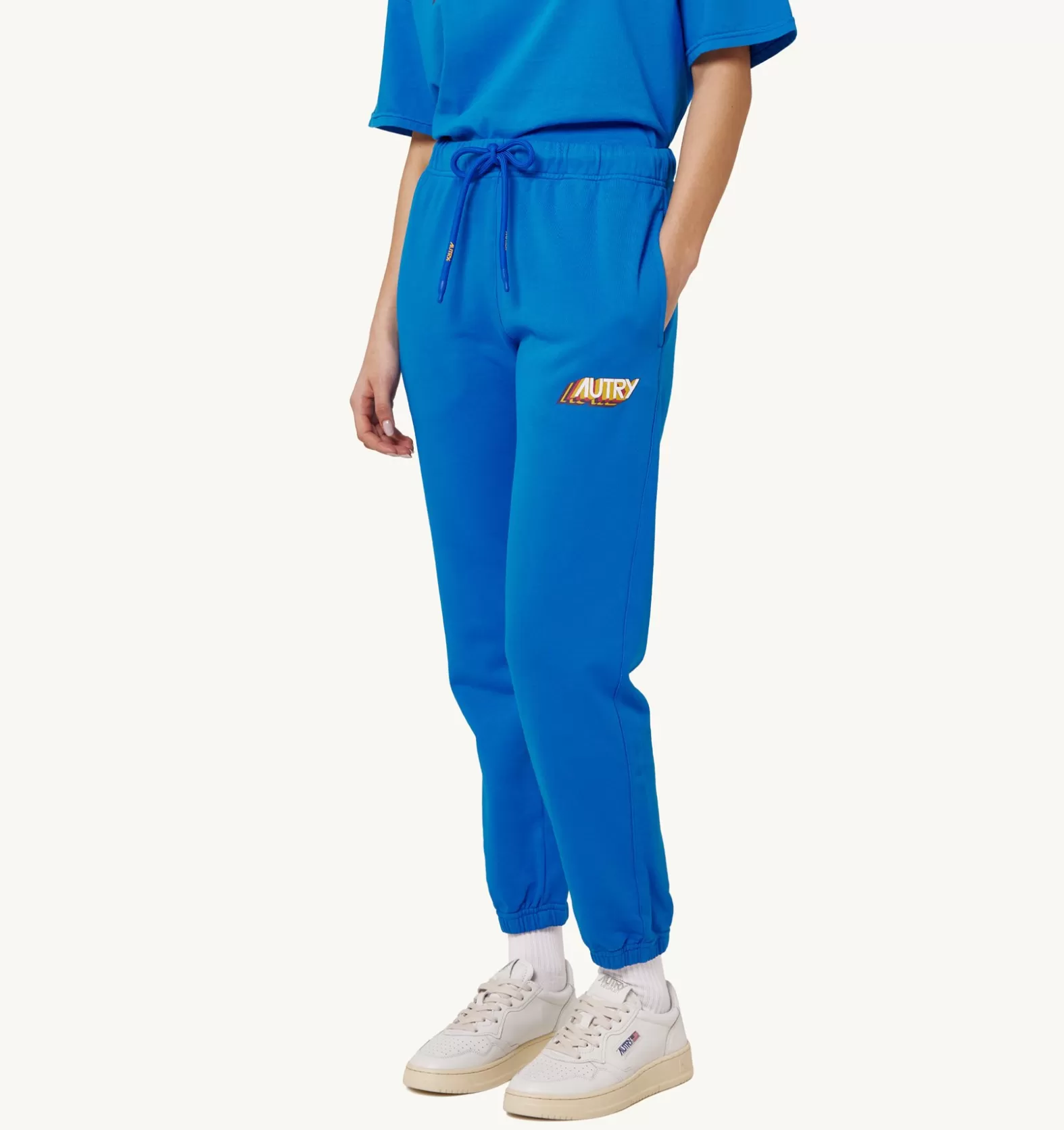 Bottom^AUTRY Aerobic Logo Pants Color Bluette