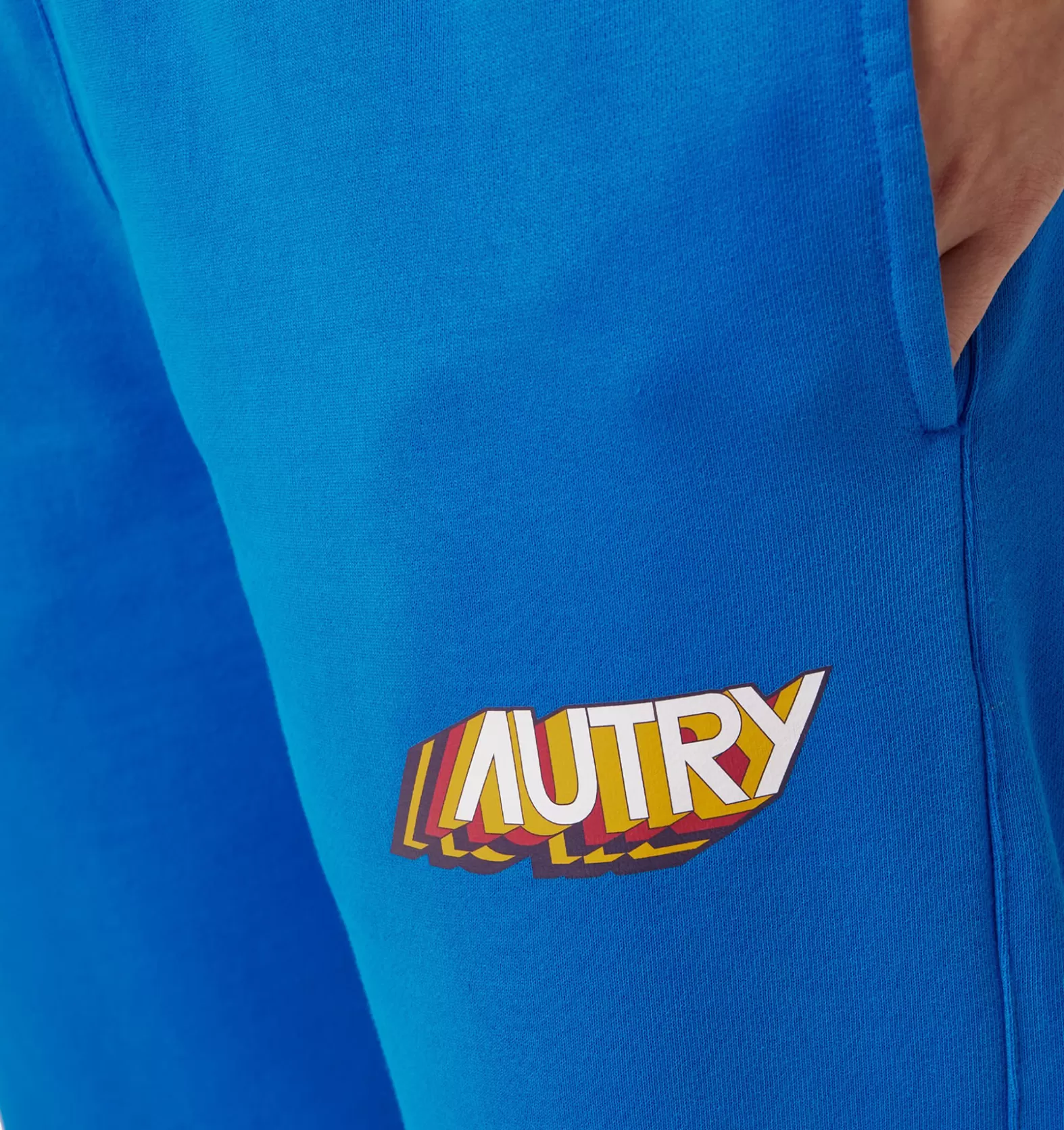 Bottom^AUTRY Aerobic Logo Pants Color Bluette