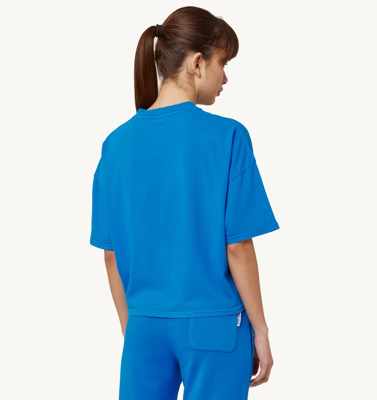 Top^AUTRY Aerobic Logo T-Shirt Color Bluette
