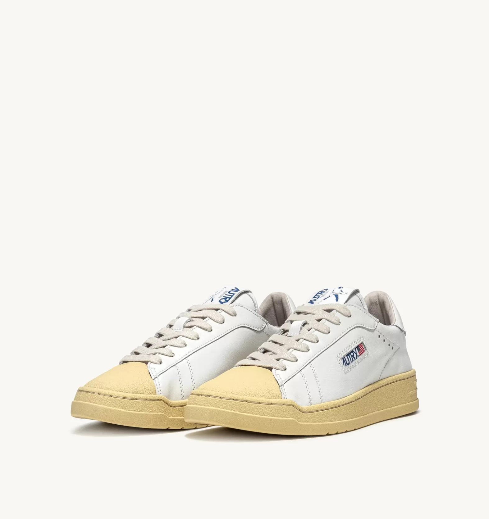 Bob Lutz^AUTRY Bob Lutz Low Sneakers In White Leather