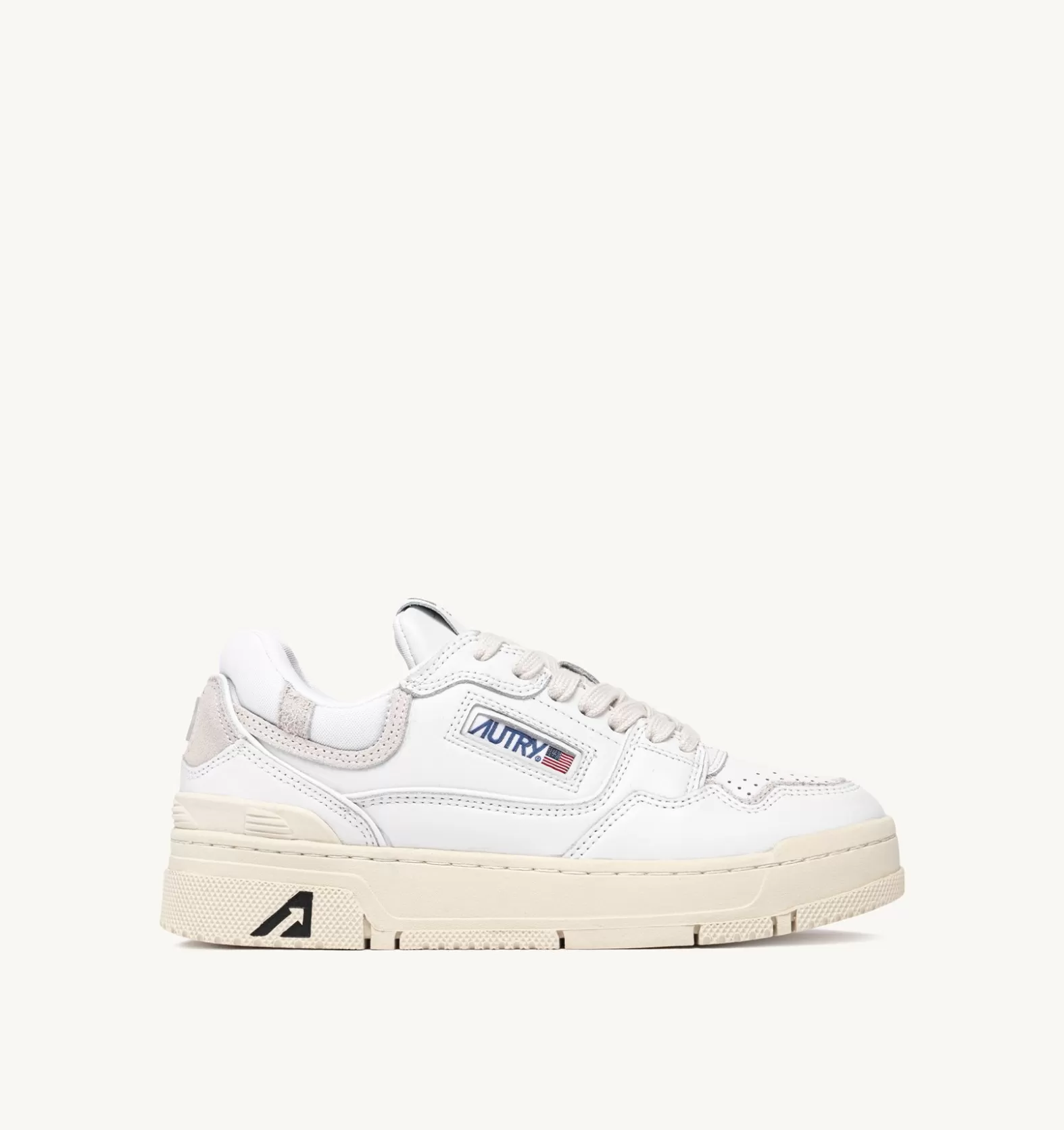 Clc^AUTRY Clc Sneakers In Leather Color White