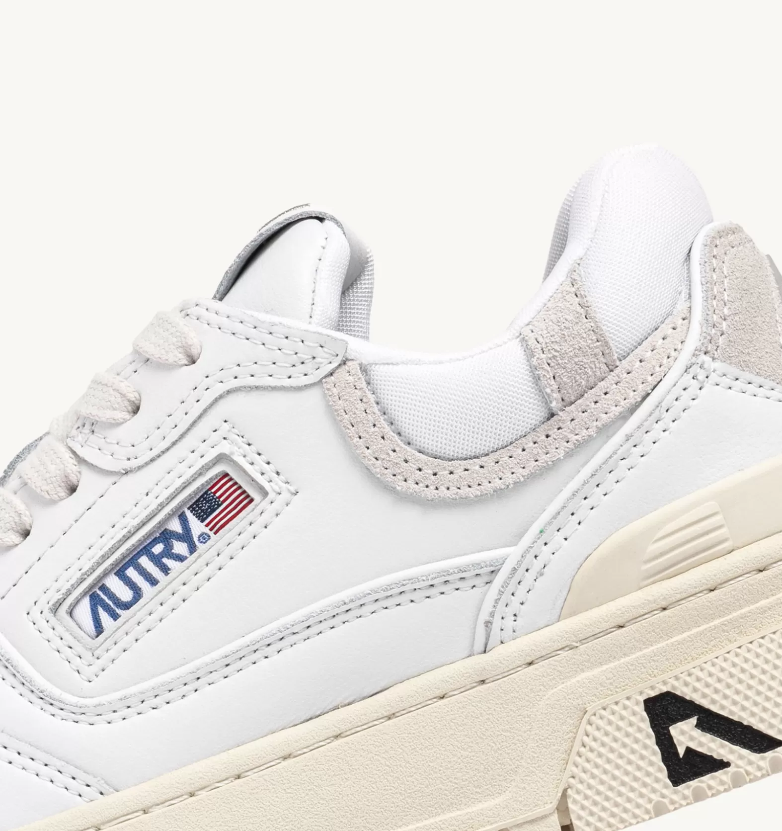 Clc^AUTRY Clc Sneakers In Leather Color White