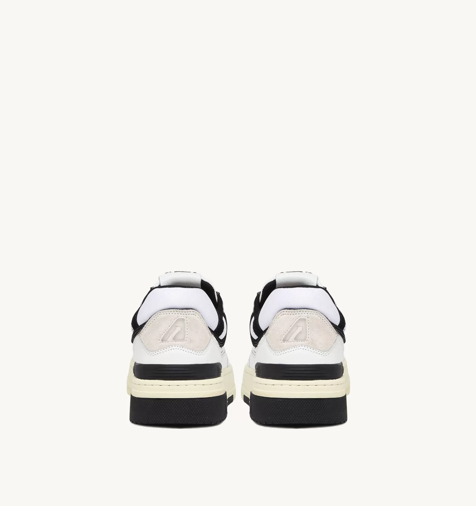 Clc^AUTRY Clc Sneakers In Leather Color White And Black