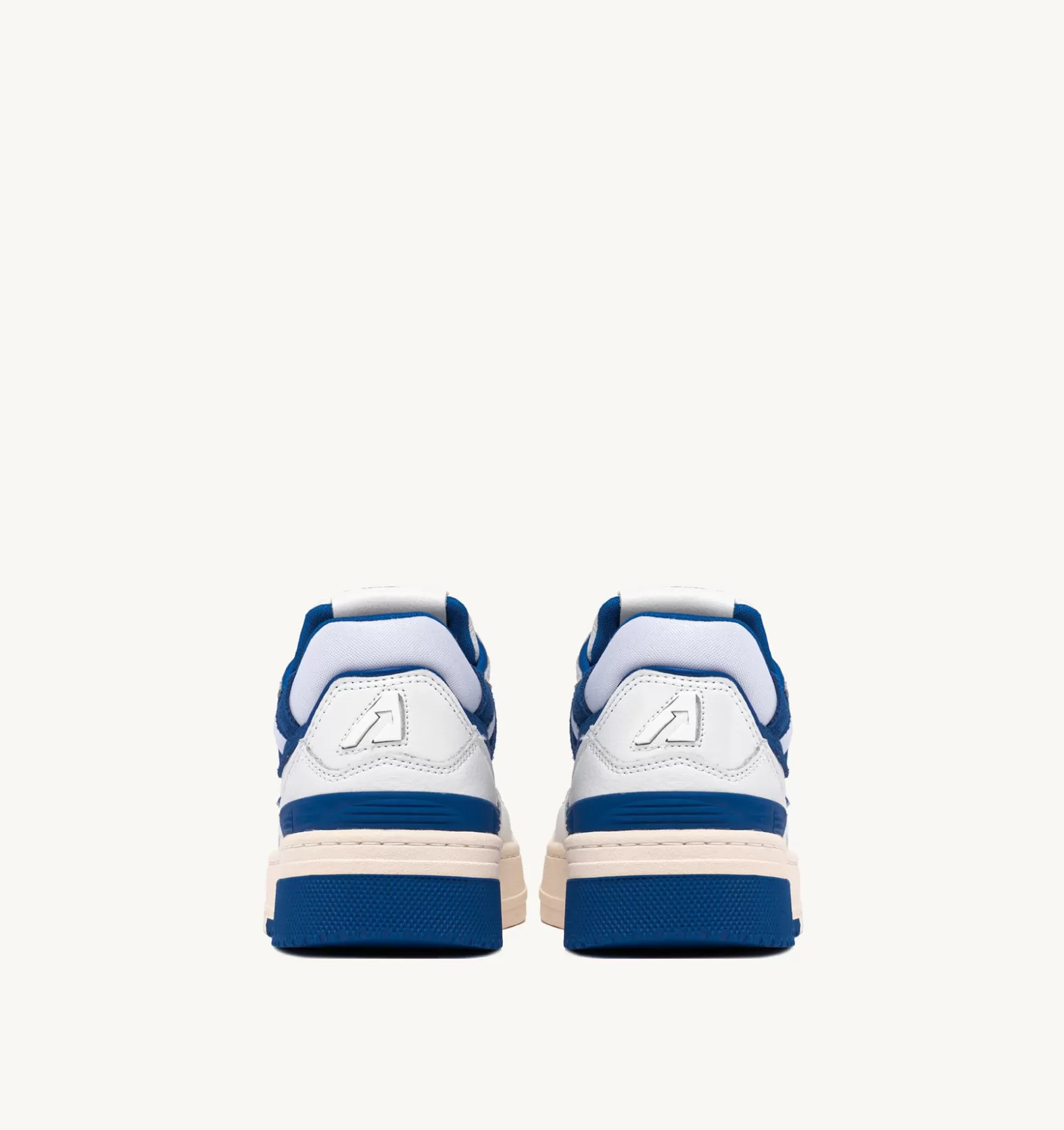 Clc^AUTRY Clc Sneakers In Leather Color White And Blue