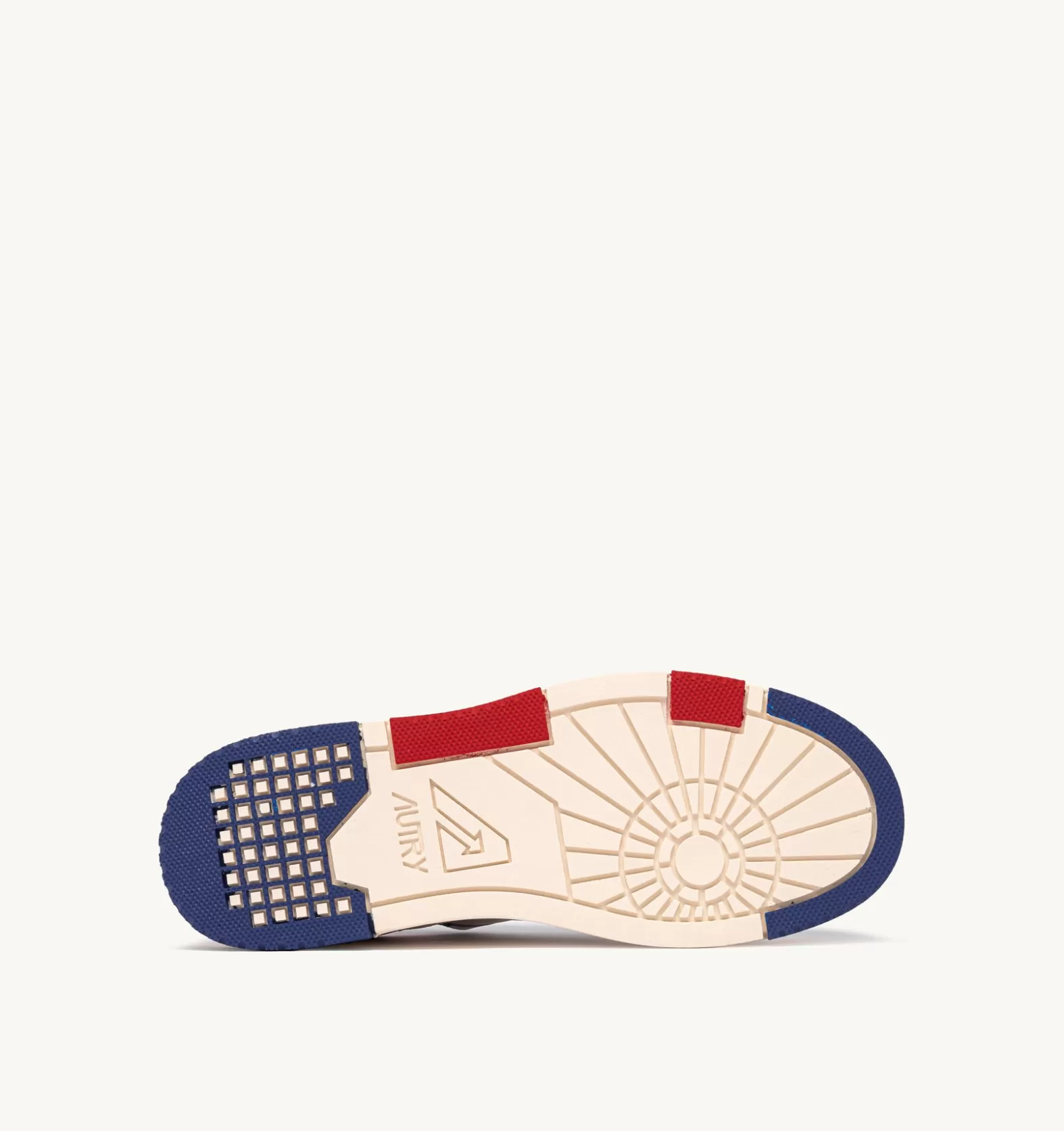 Clc^AUTRY Clc Sneakers In Leather Color White Red And Blue