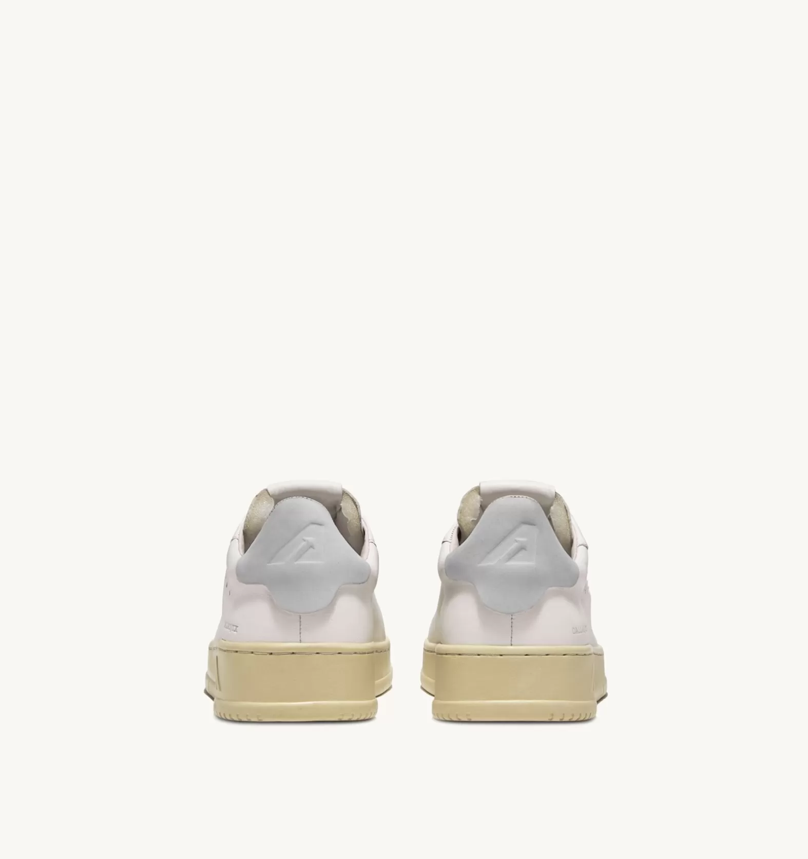 Dallas^AUTRY Dallas Low Sneakers In Goatskin And Nubuck Leather Color Grey