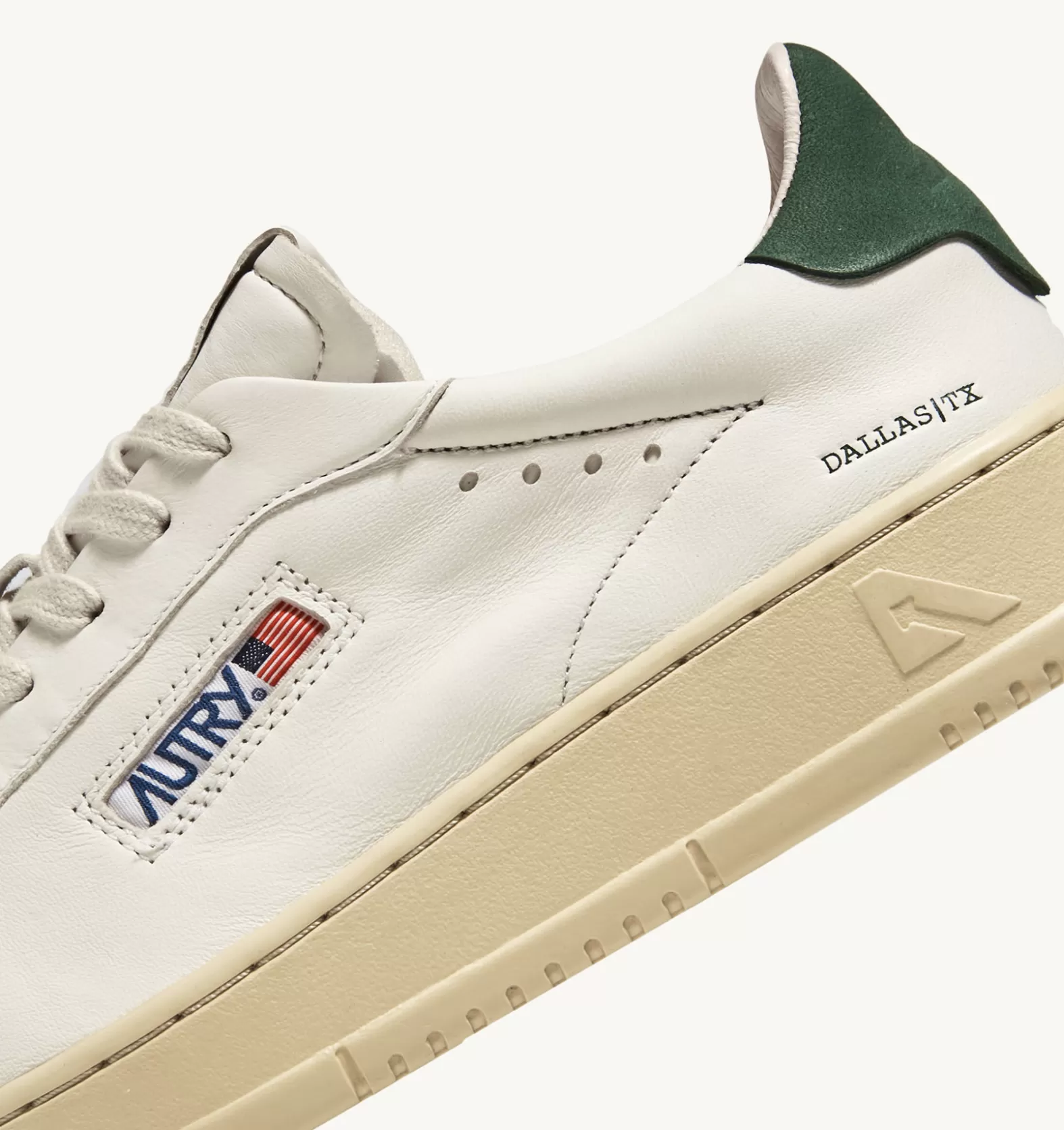 Dallas^AUTRY Dallas Low Sneakers In Goatskin And Nubuck Leather Color Military Tone