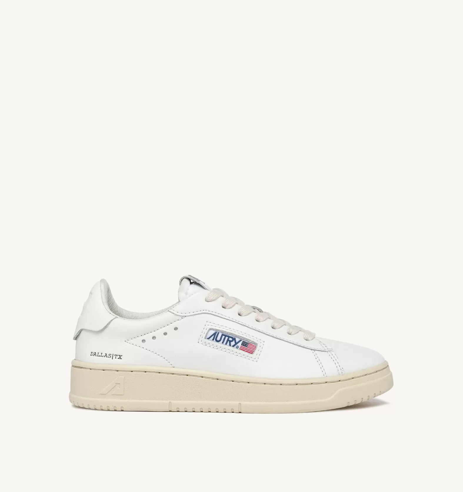 Dallas^AUTRY Dallas Low Sneakers In Leather Color White
