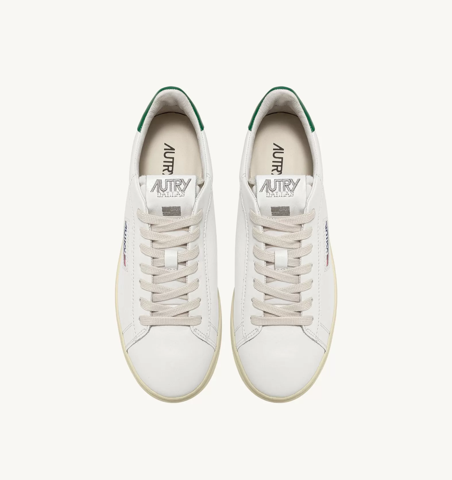 Dallas^AUTRY Dallas Low Sneakers In Leather Color White And Amazon