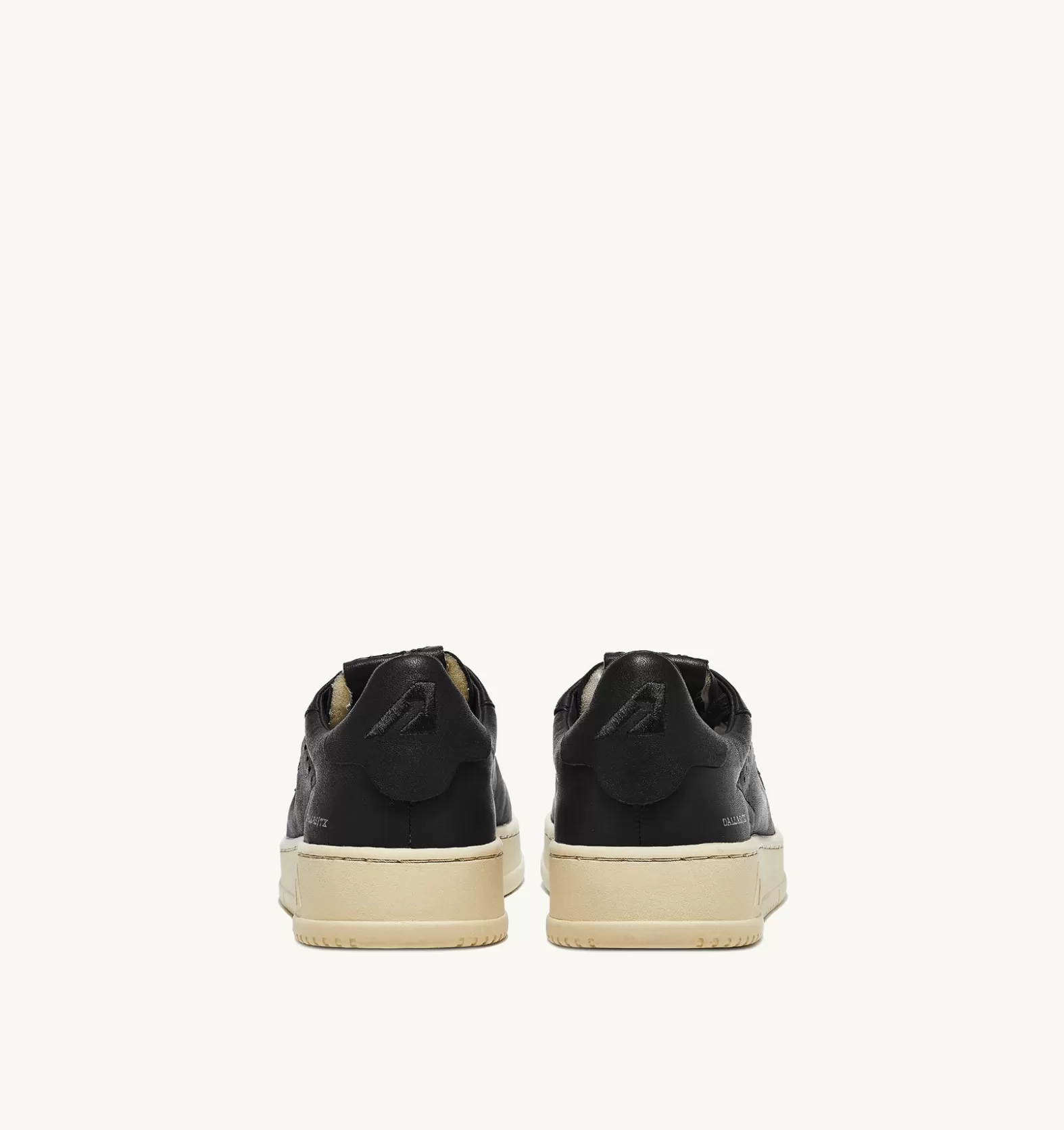 Dallas^AUTRY Dallas Low Sneakers In Soft Goatskin Color Black