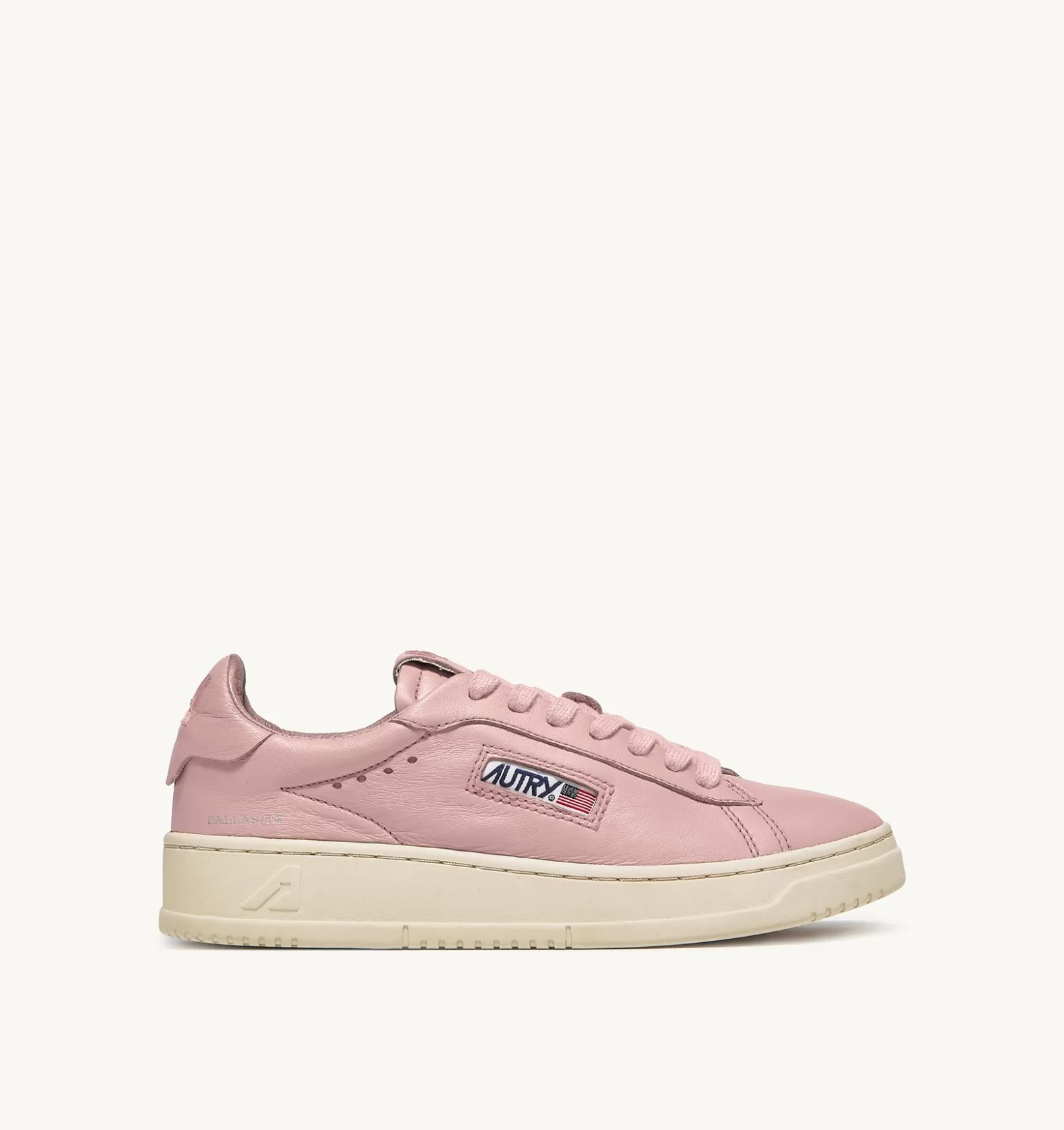 Dallas^AUTRY Dallas Low Sneakers In Soft Goatskin Color Peach