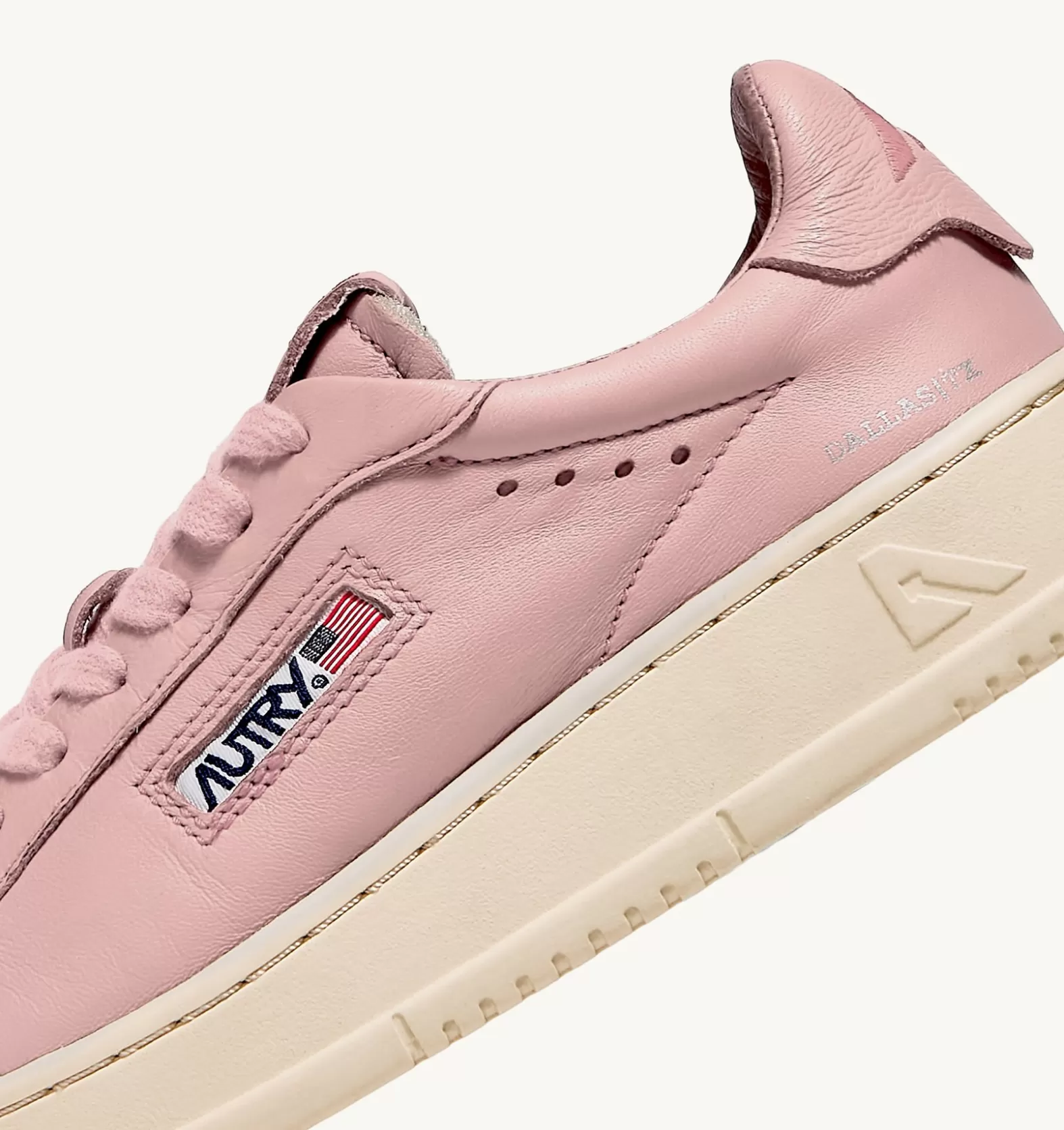 Dallas^AUTRY Dallas Low Sneakers In Soft Goatskin Color Peach