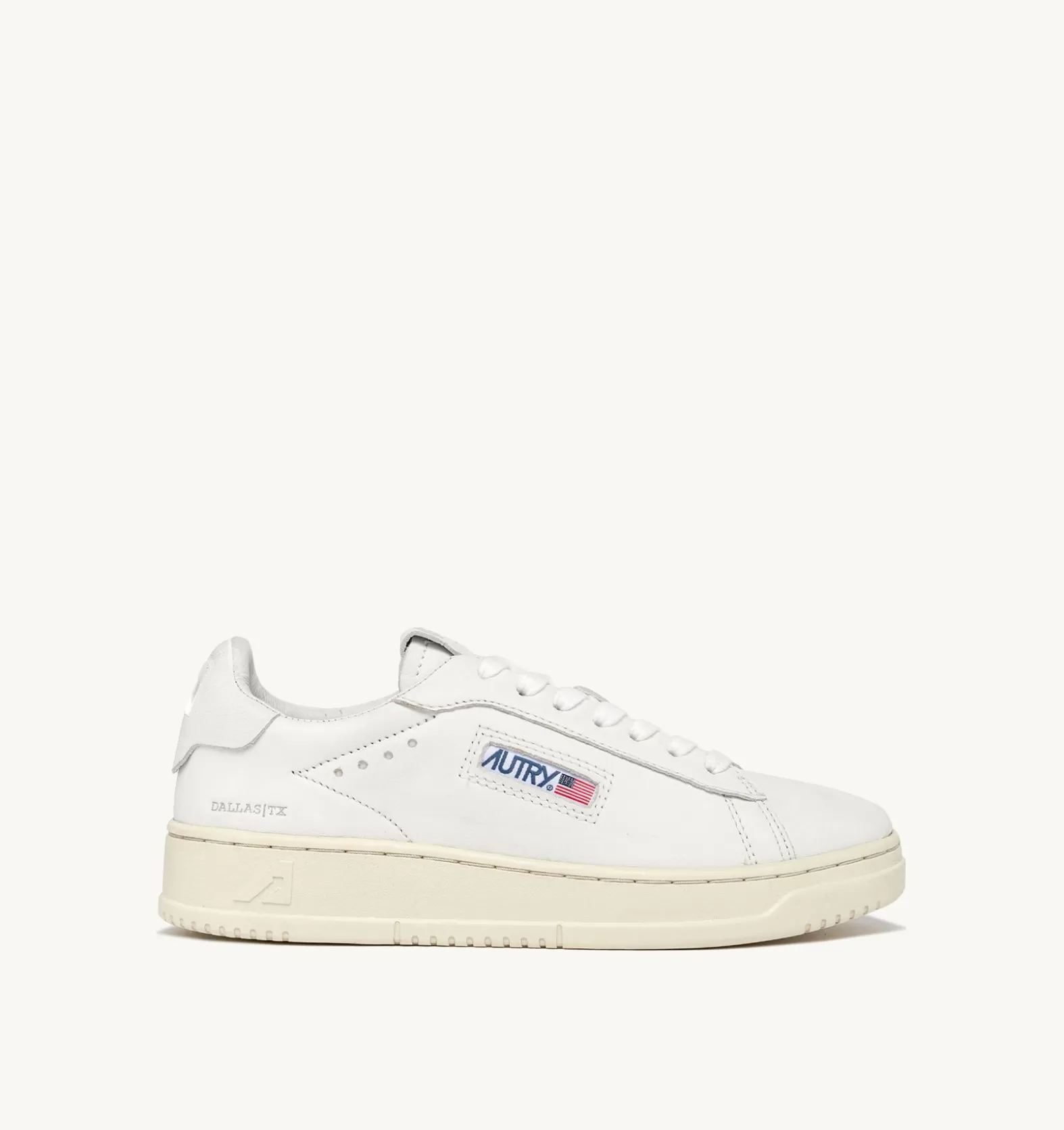 Dallas^AUTRY Dallas Low Sneakers In Soft Goatskin Color White