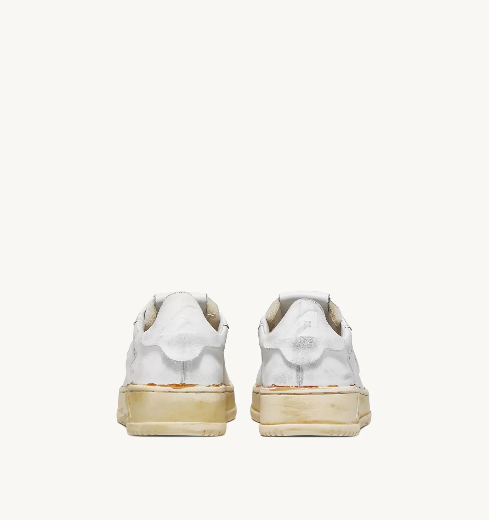 Super Vintage^AUTRY Dallas Super Vintage Low Sneakers In White Leather