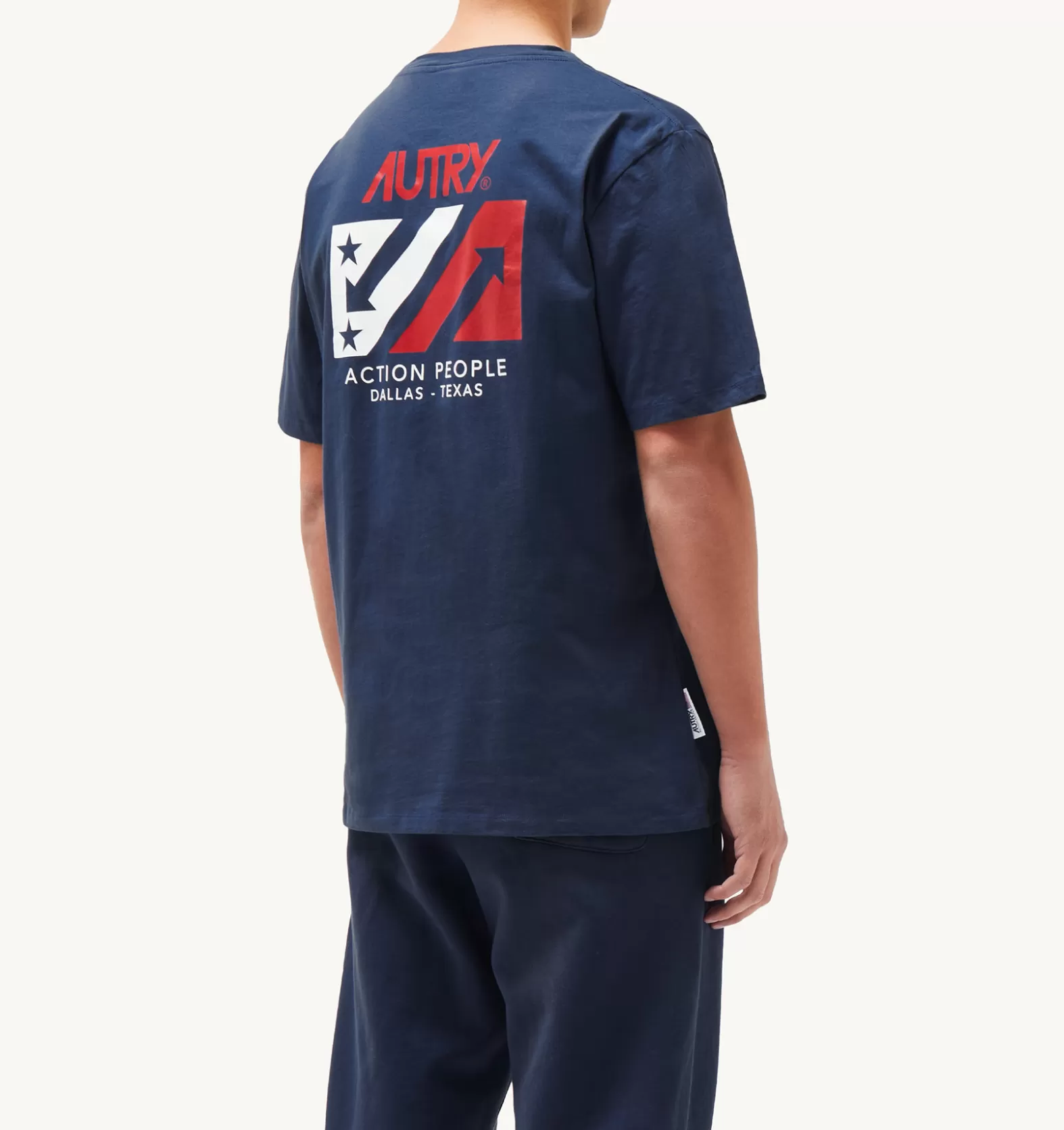 Top^AUTRY Iconic Crew Neck T-Shirt Color Blue