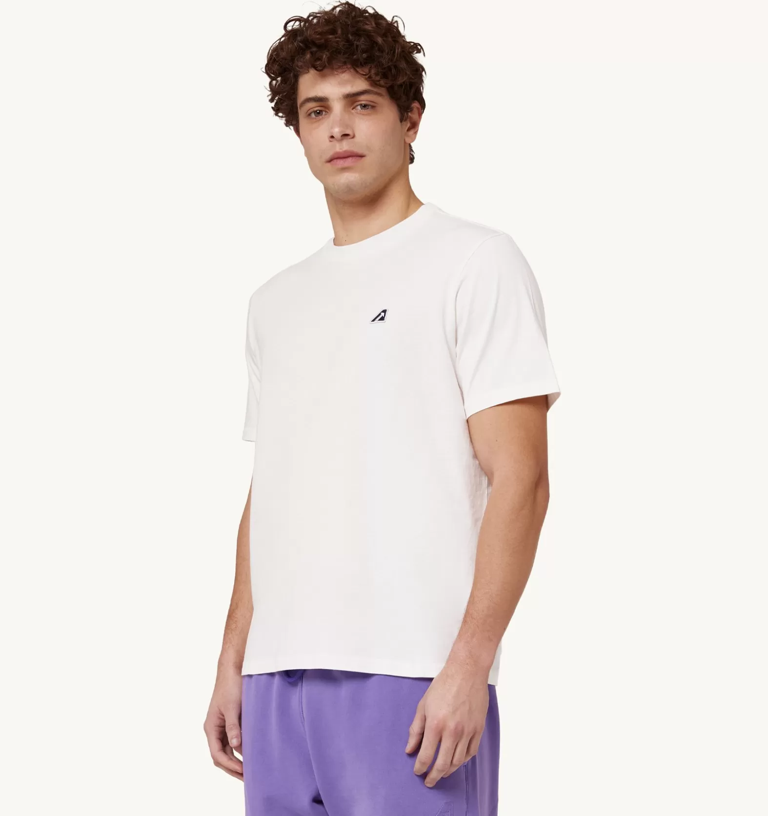 Top^AUTRY Iconic Crew Neck T-Shirt Color White