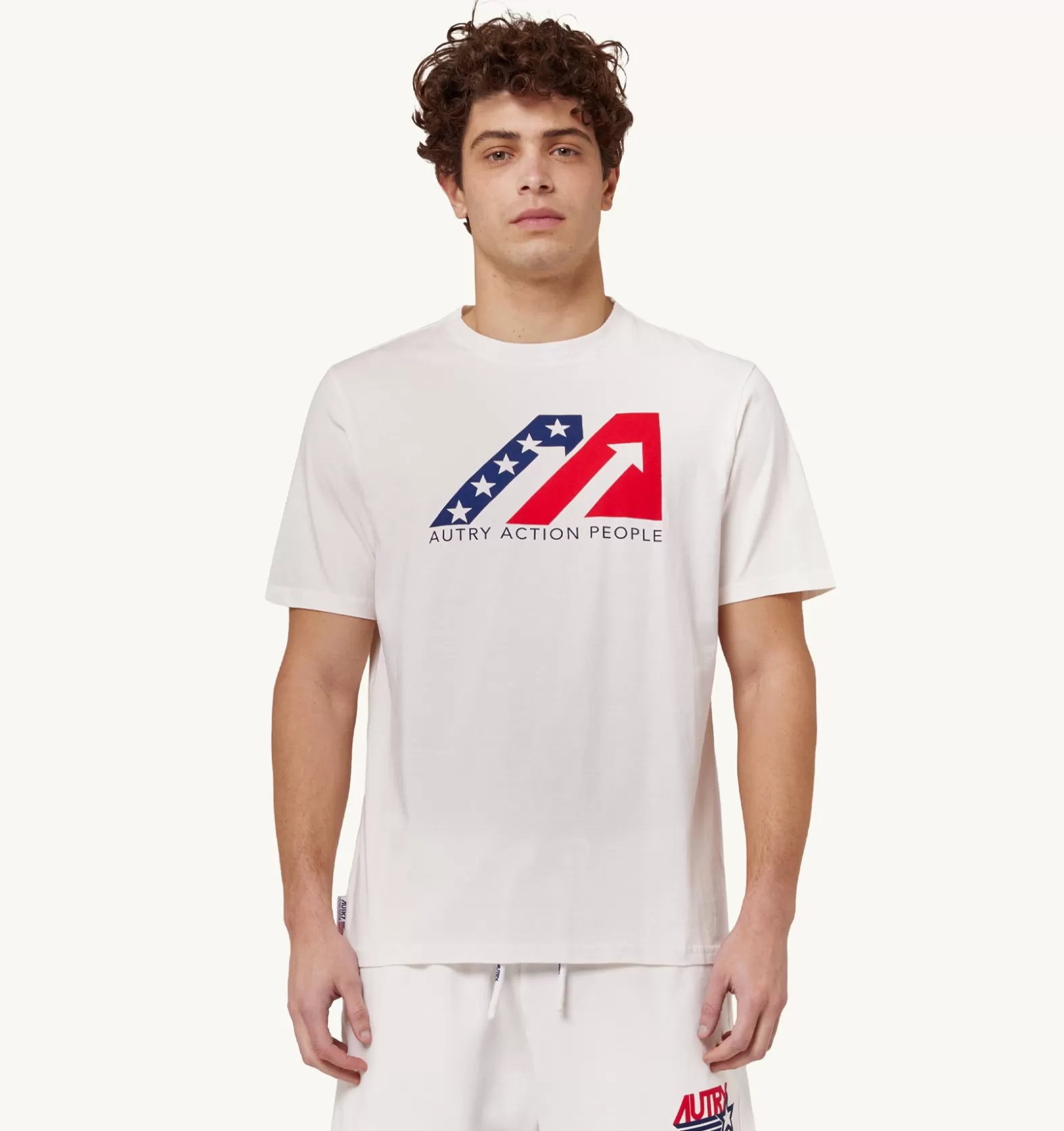 Top^AUTRY Iconic Crew Neck T-Shirt Color White
