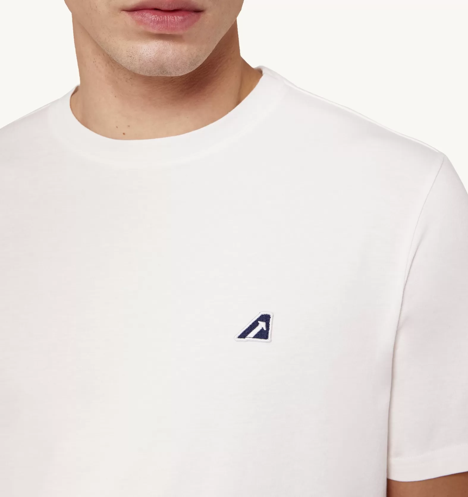 Top^AUTRY Iconic Crew Neck T-Shirt Color White
