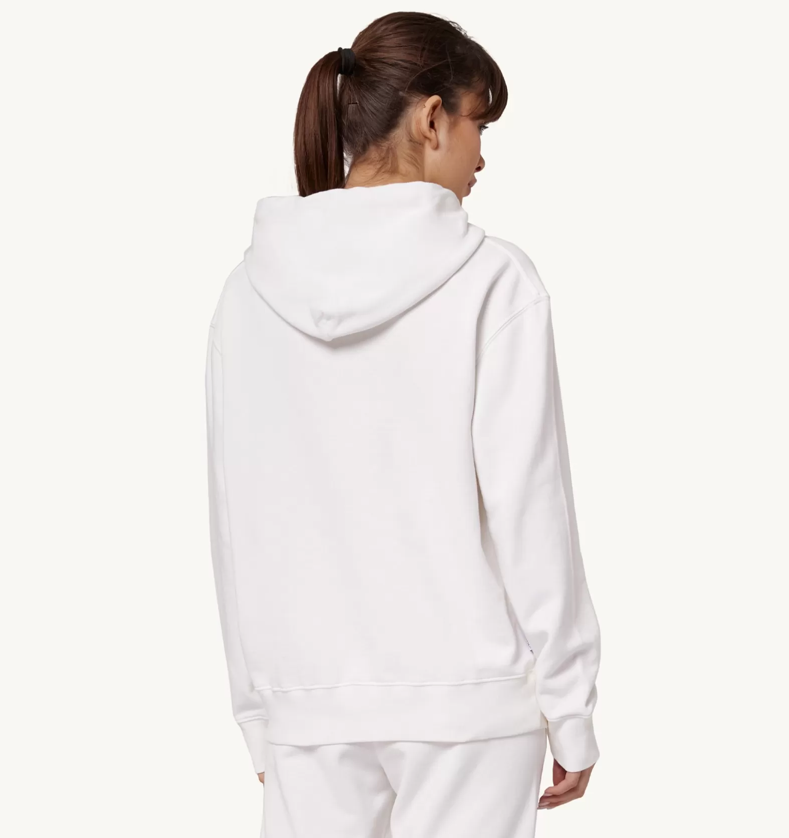 Top^AUTRY Iconic Logo Hooded Sweatshirt Color White