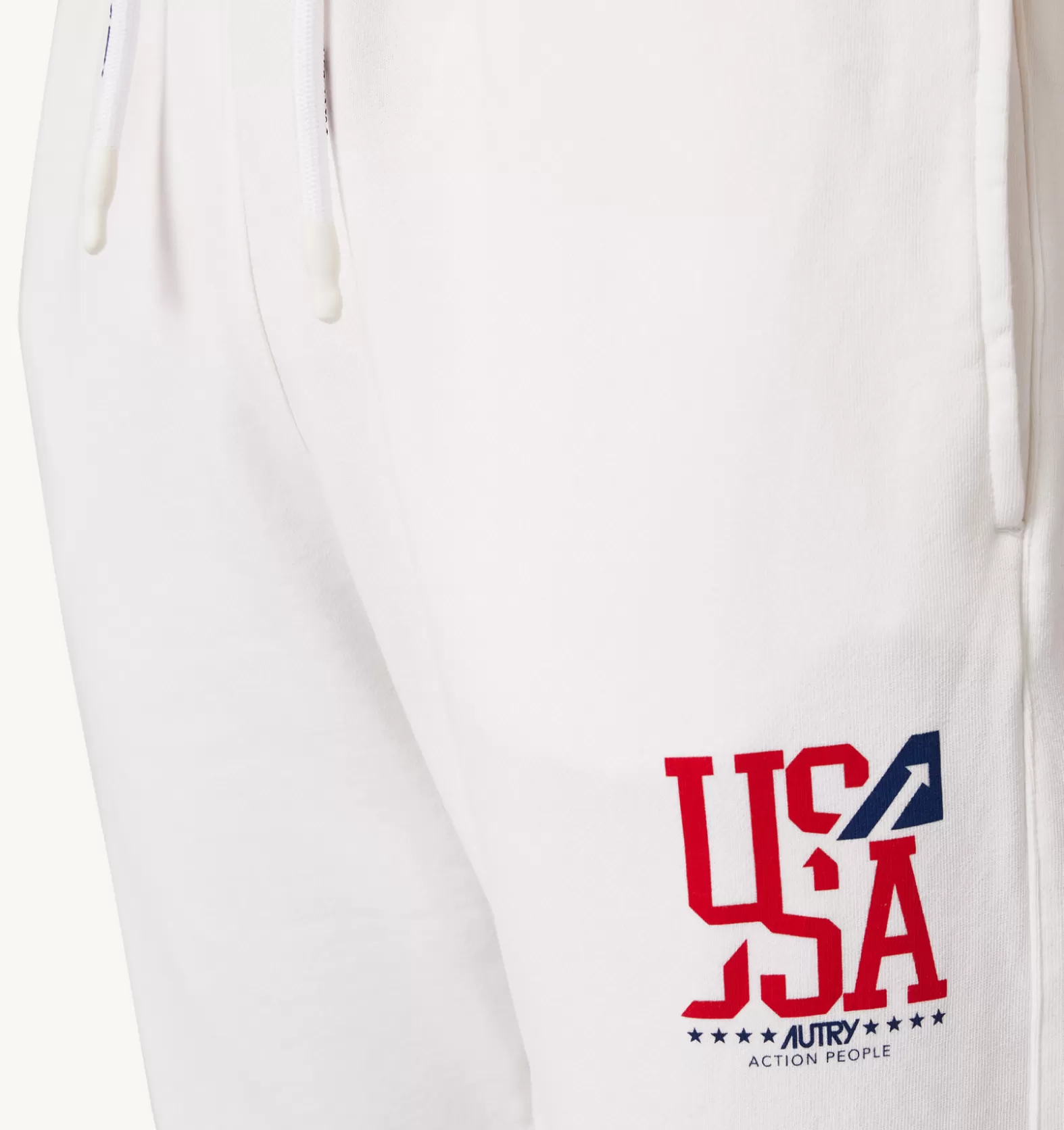 Bottom^AUTRY Iconic Logo Pants Color White