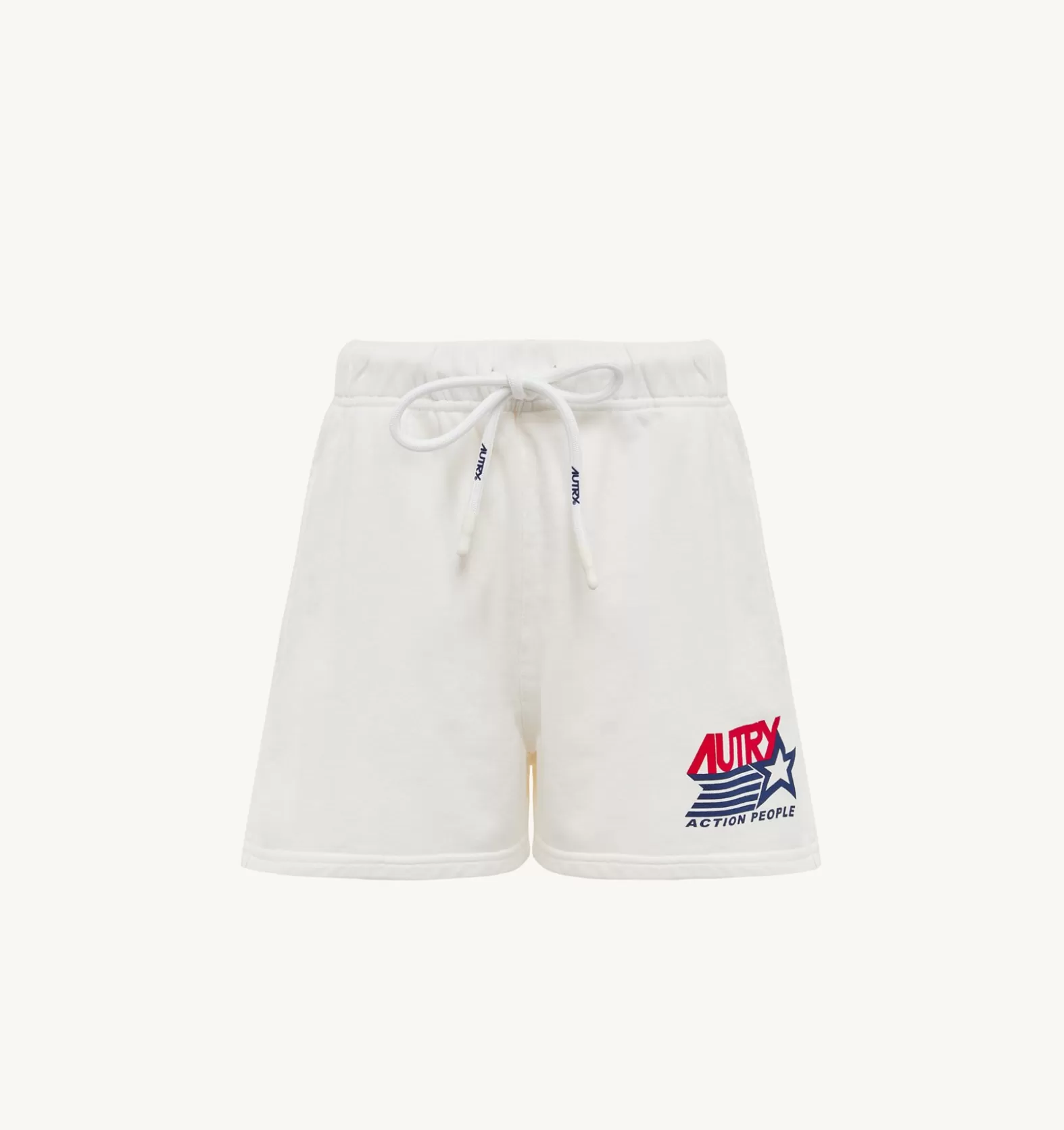 Bottom^AUTRY Iconic Logo Shorts Color White