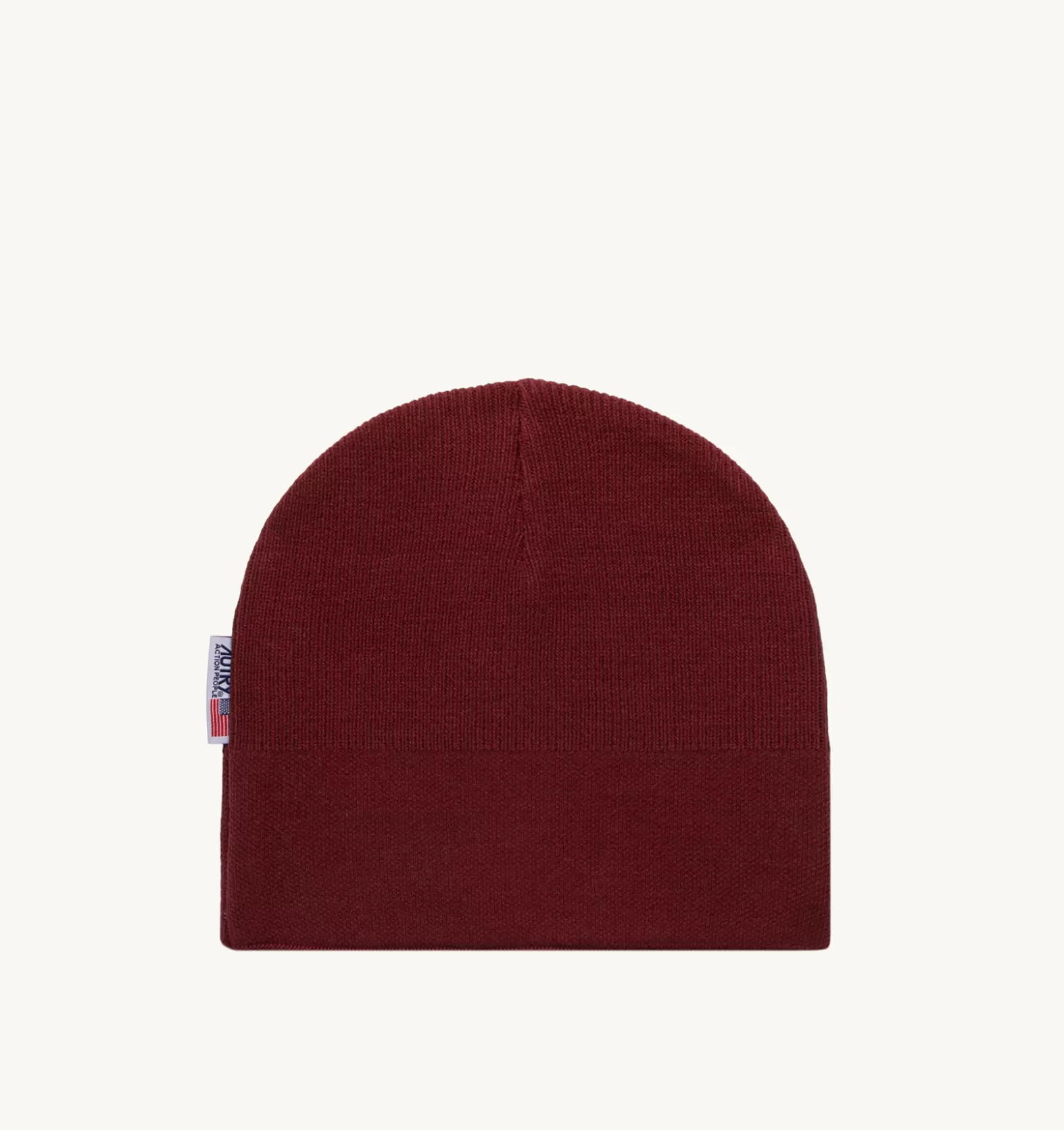 Accessories^AUTRY Jacquard Logo Beanie Hat Color Red