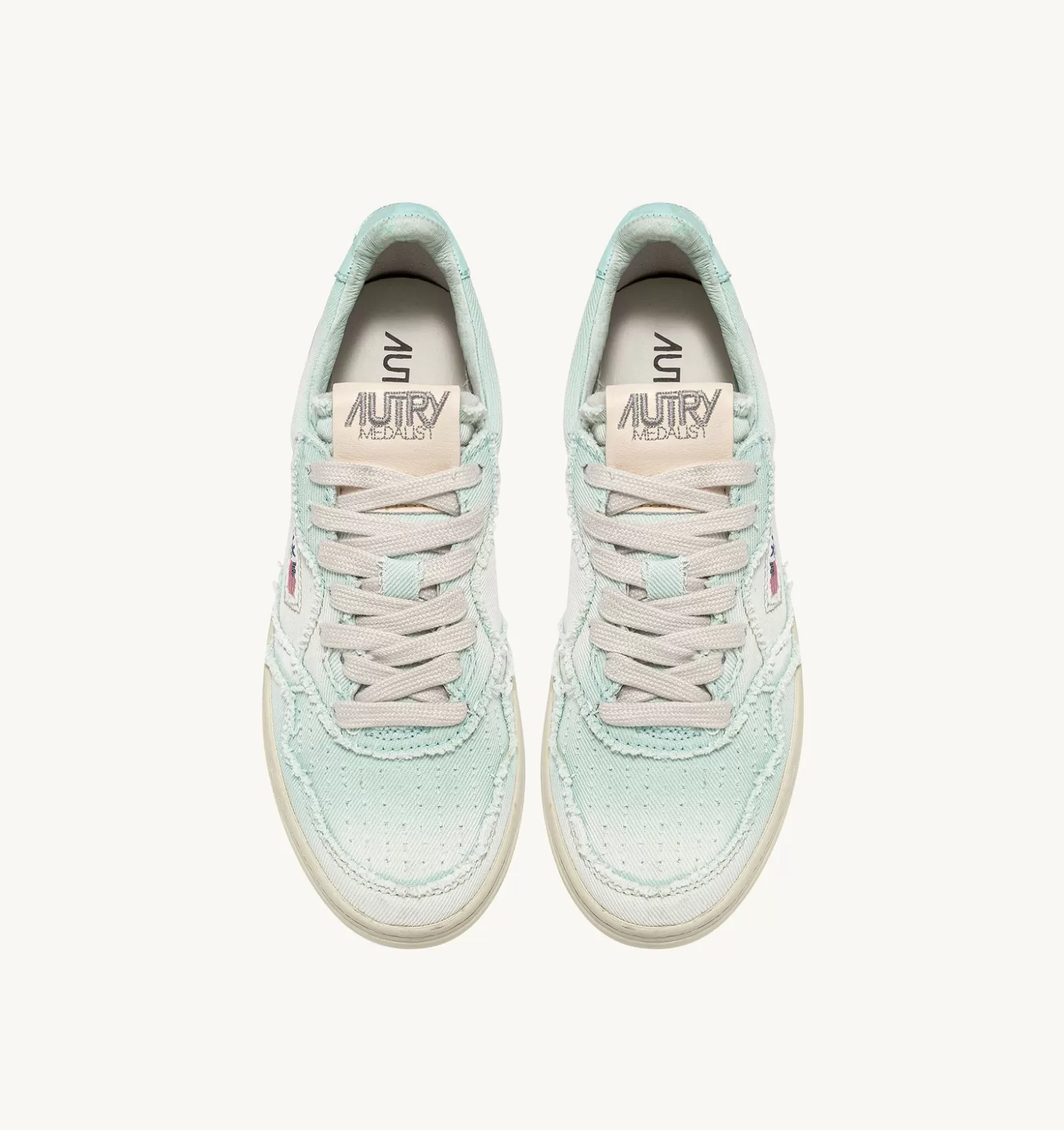 Medalist^AUTRY Medalist Low Sneakers In Denim Color Saltwater