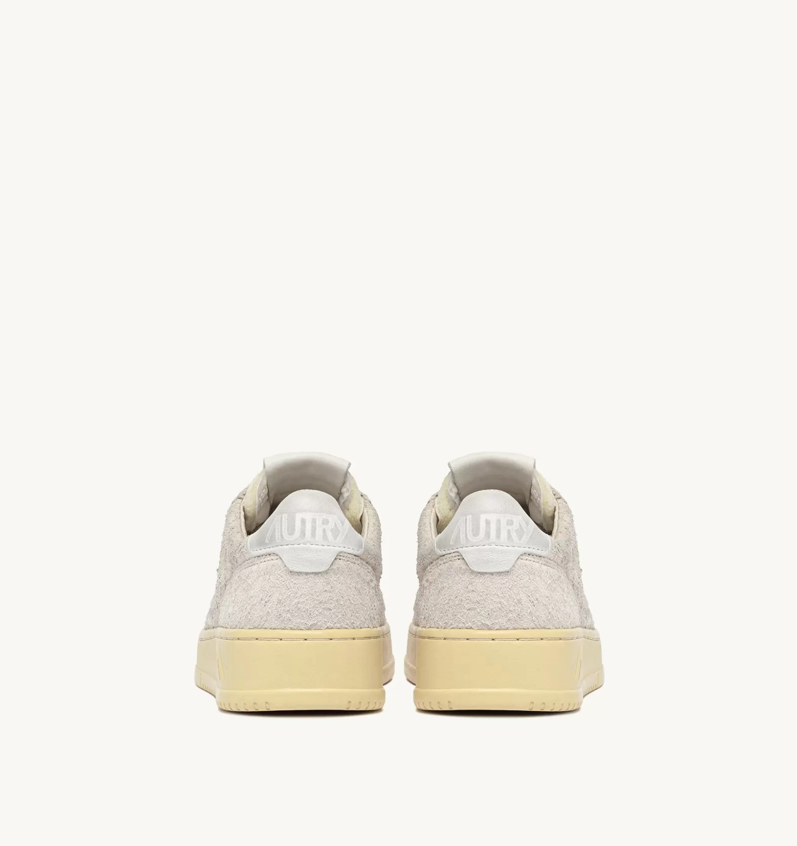 Medalist^AUTRY Medalist Low Sneakers In Hair-Effect Suede Sand Brown