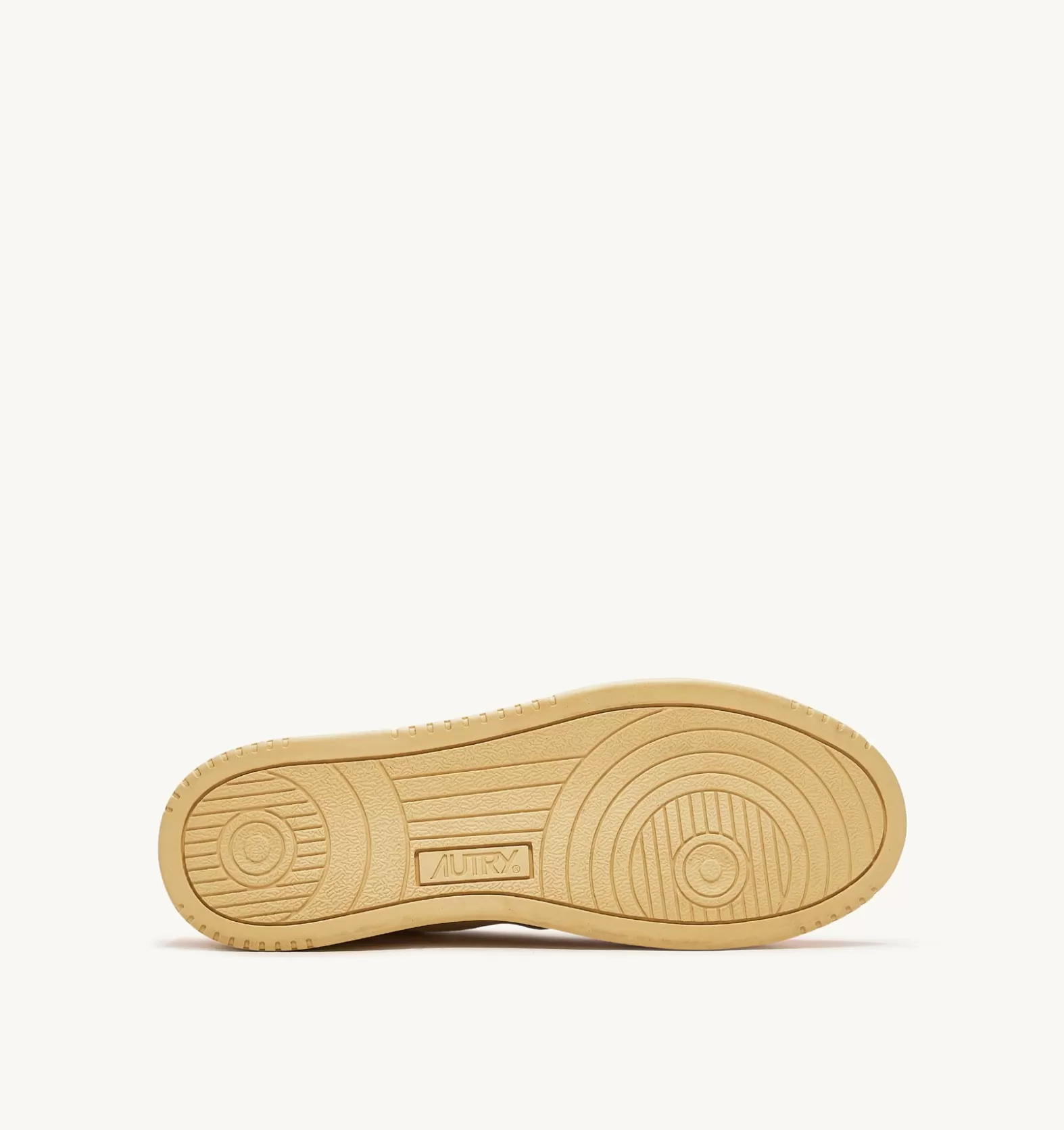 Medalist^AUTRY Medalist Low Sneakers In Leather And Canvas Color White And Orange