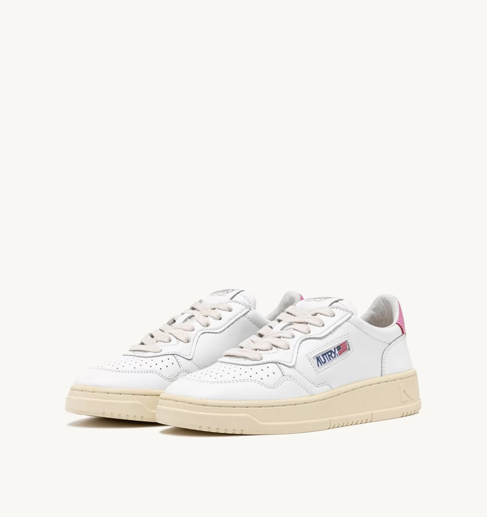 Medalist^AUTRY Medalist Low Sneakers In Leather White