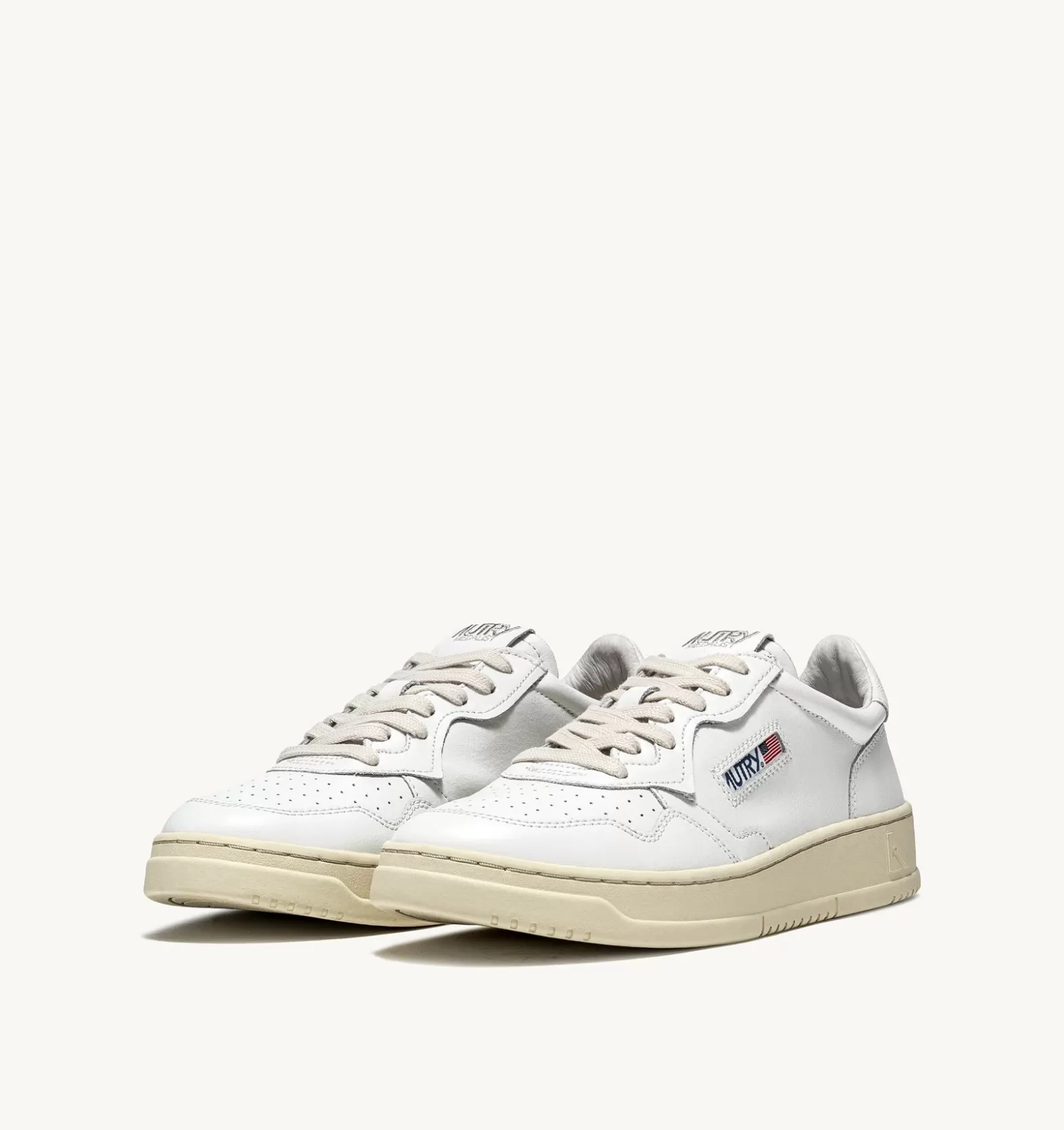 Medalist^AUTRY Medalist Low Sneakers In Leather White