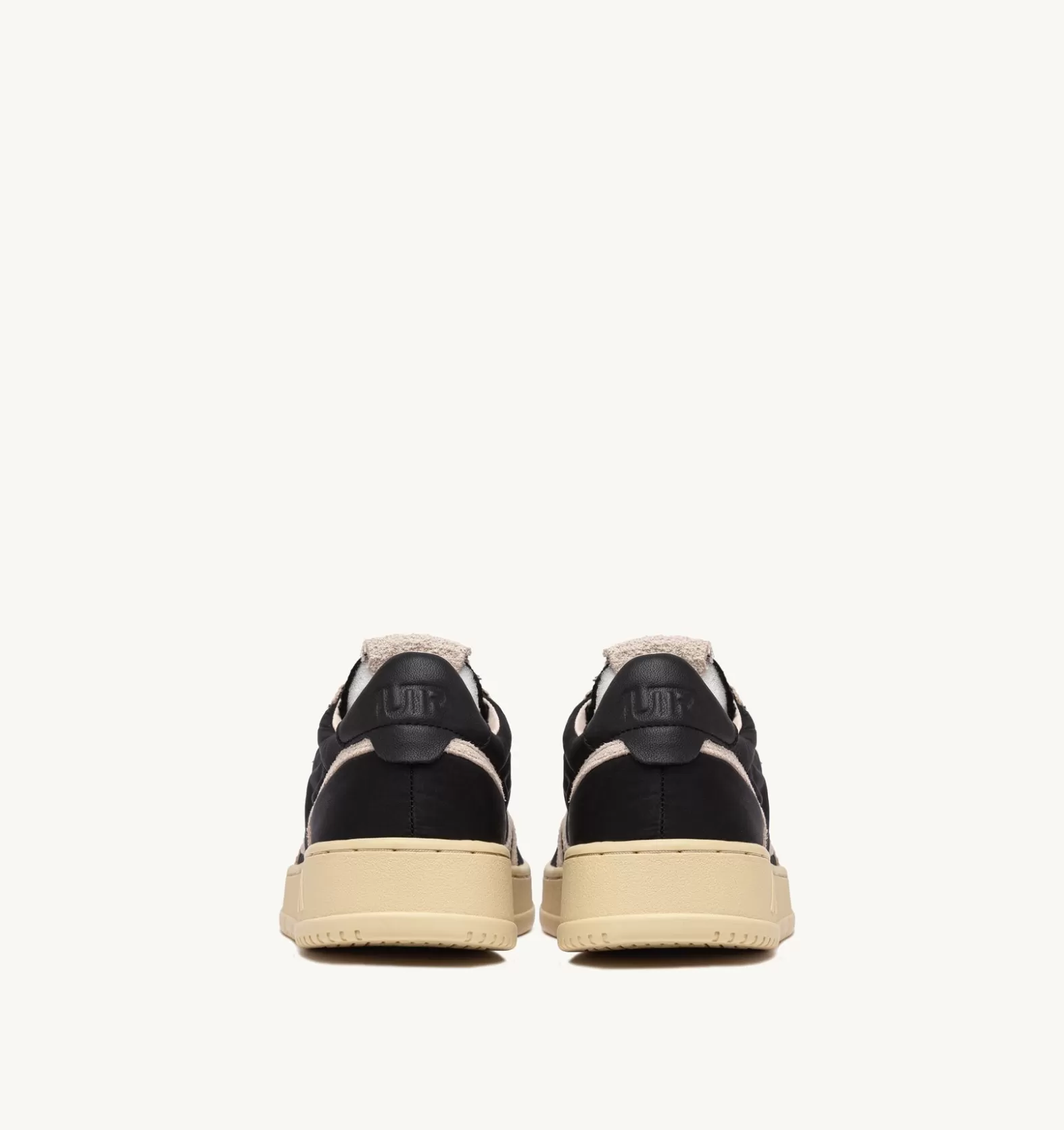 Medalist^AUTRY Medalist Low Sneakers In Nylon Color Black And Suede Beige
