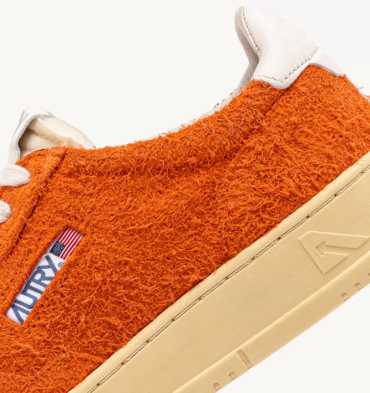 Medalist^AUTRY Medalist Low Sneakers In Orange Hair-Effect Suede