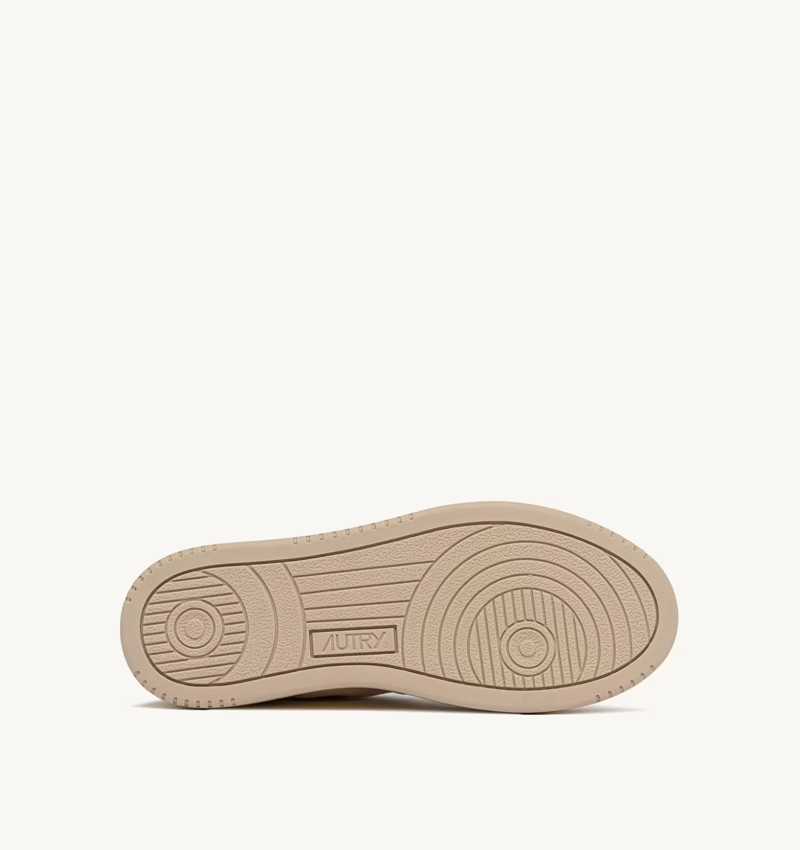Medalist^AUTRY Medalist Low Sneakers In Ribbed Velvet And Suede Color Ivory White