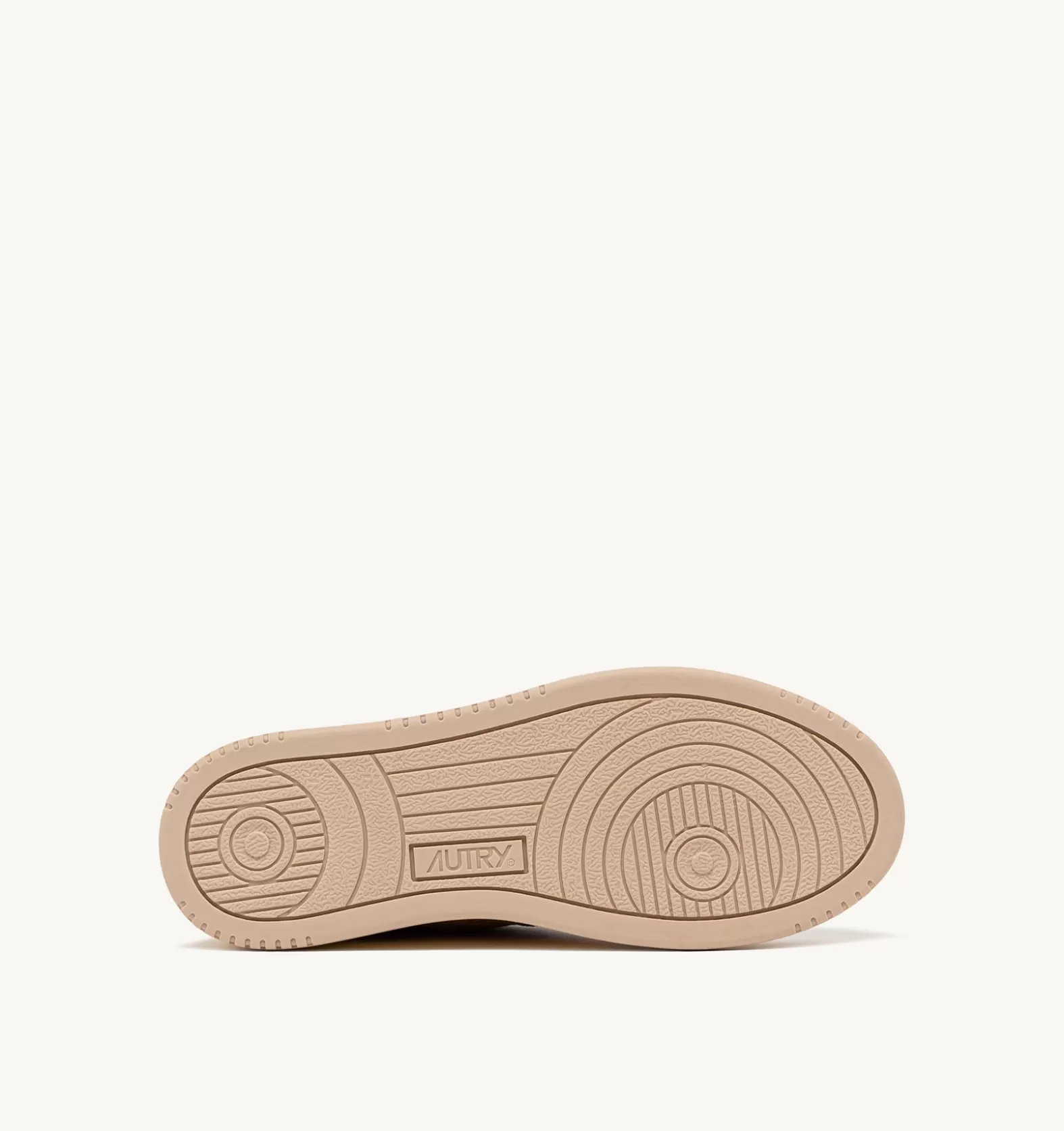 Medalist^AUTRY Medalist Low Sneakers In Ribbed Velvet Taupe And Suede Color Gray