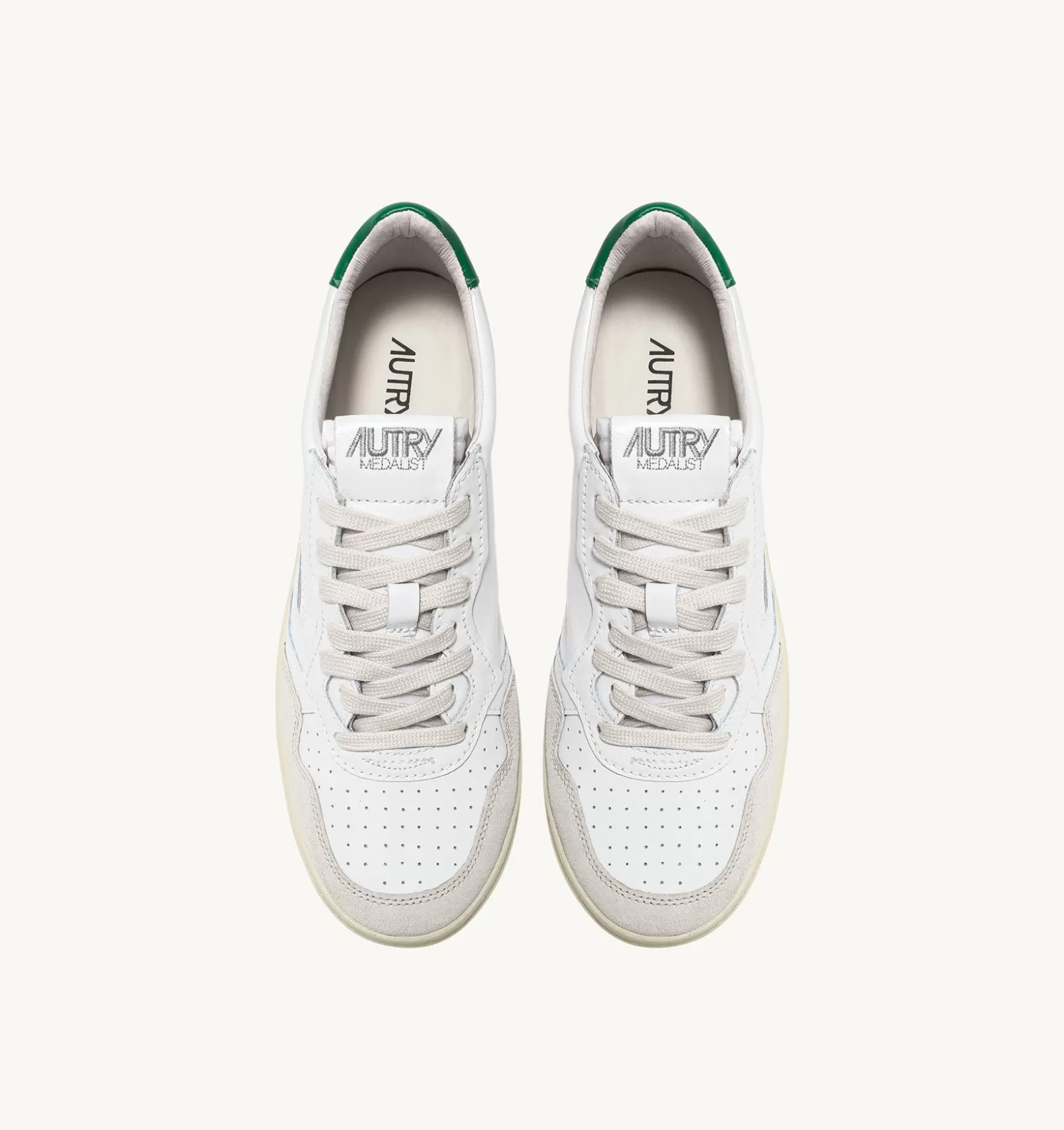 Medalist^AUTRY Medalist Low Sneakers In Suede And Leather Color White And Amazon