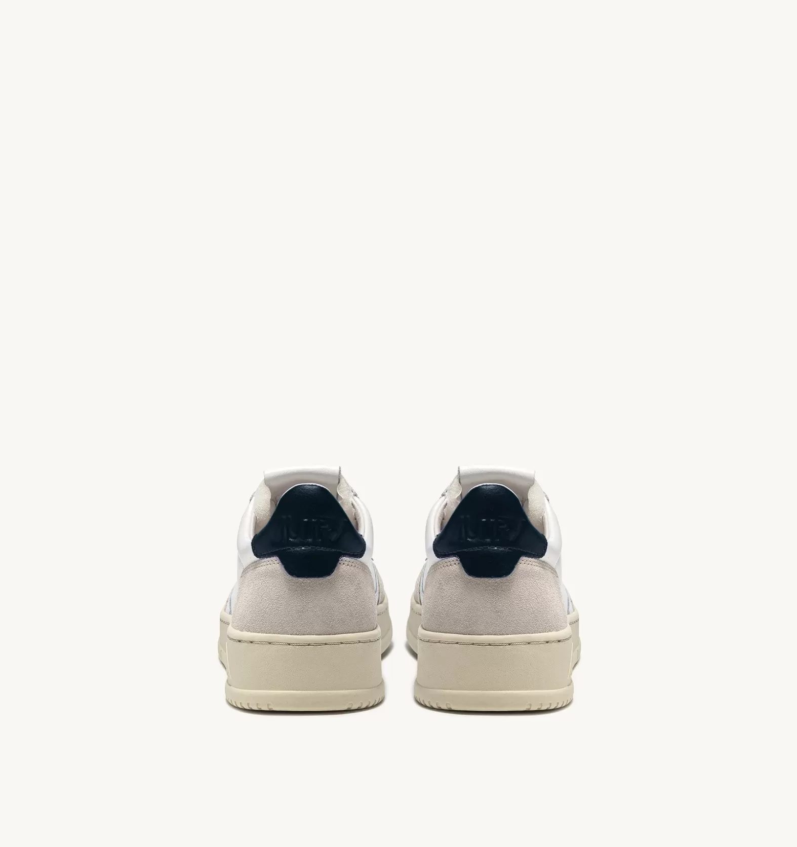 Medalist^AUTRY Medalist Low Sneakers In Suede And Leather White And Blue
