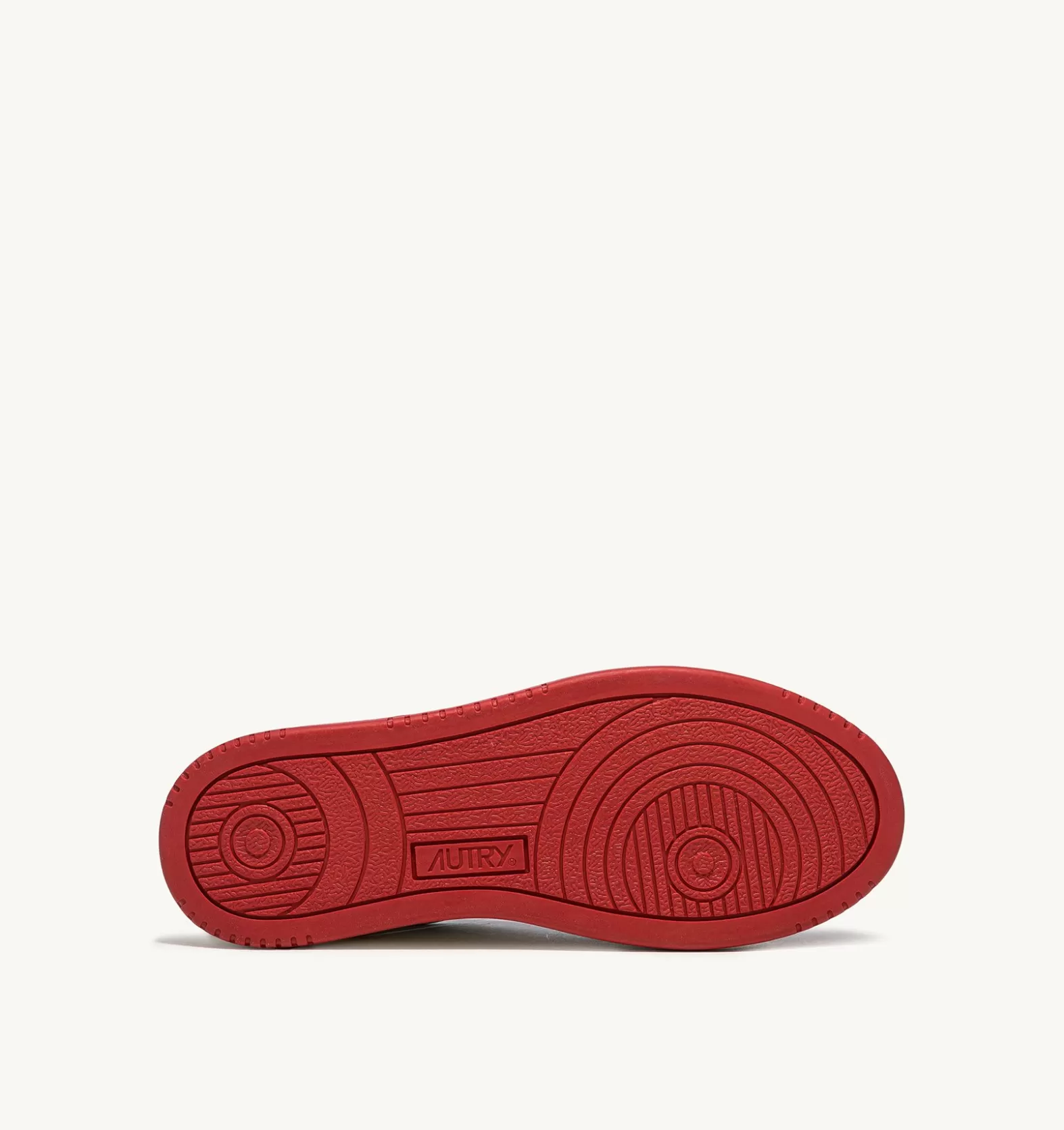 Medalist^AUTRY Medalist Low Sneakers In Two-Tone Leather Color White And Red