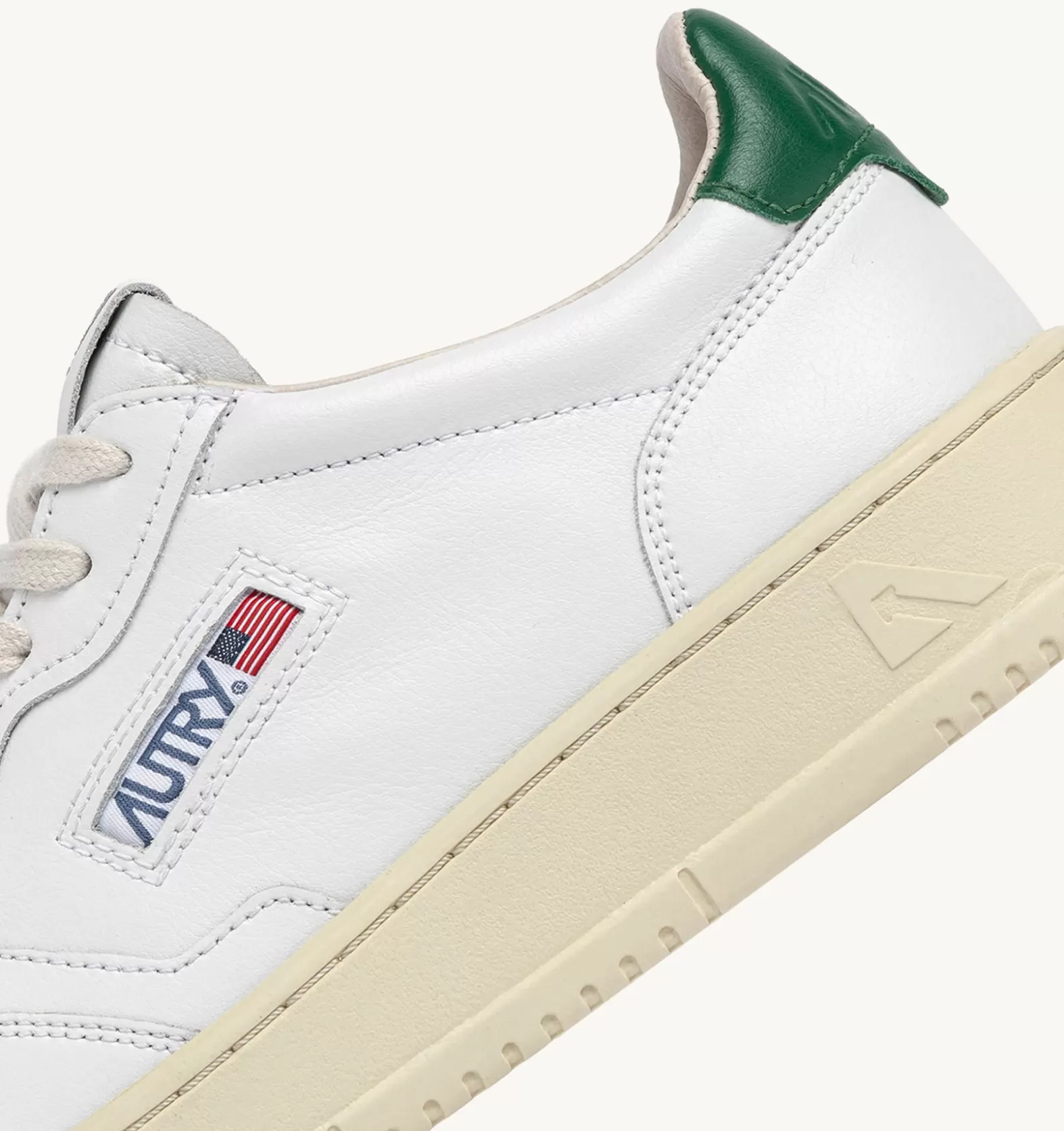 Medalist^AUTRY Medalist Low Sneakers In White And Amazon Leather