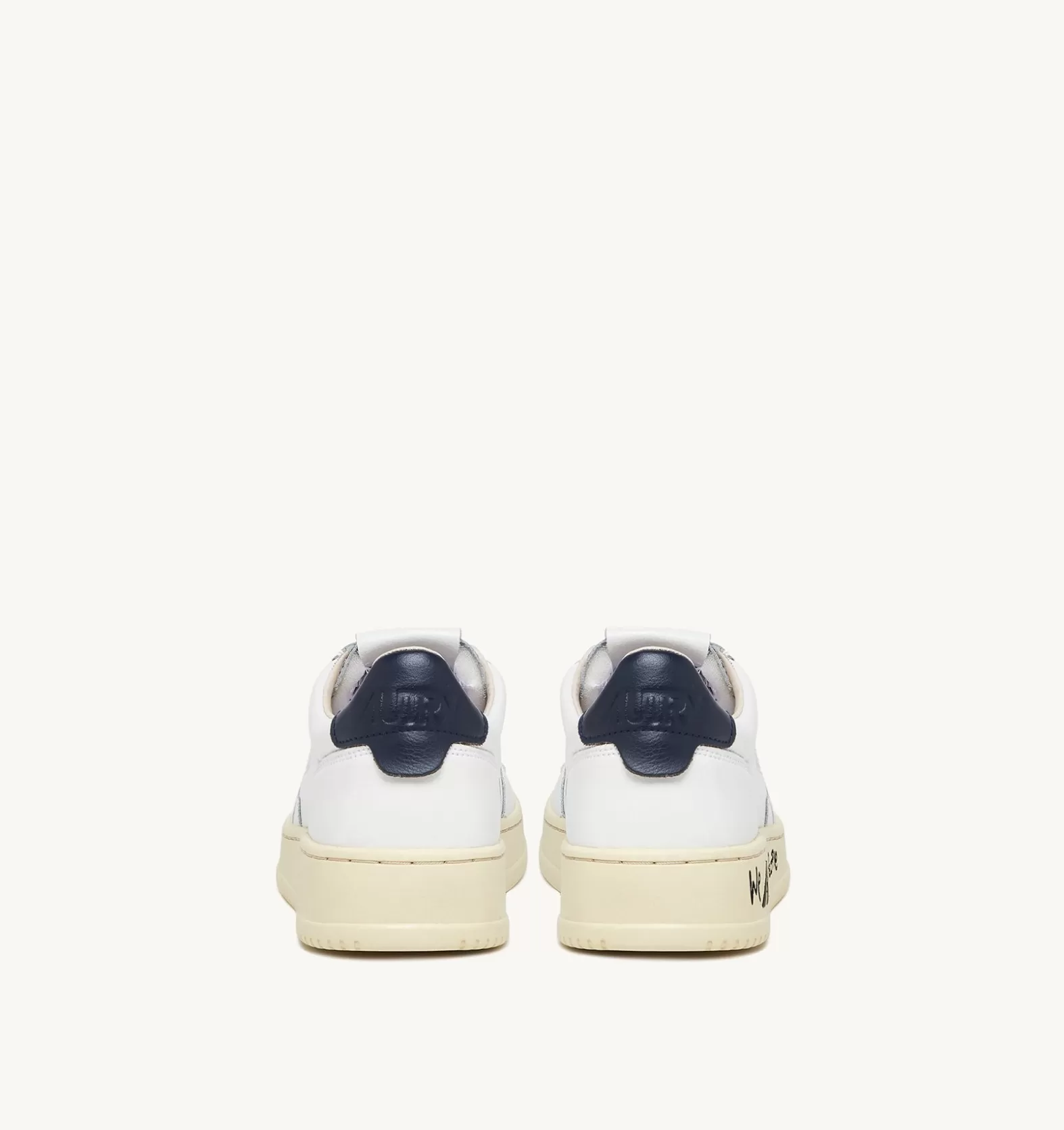 Medalist^AUTRY Medalist Low Sneakers In White And Blue Leather