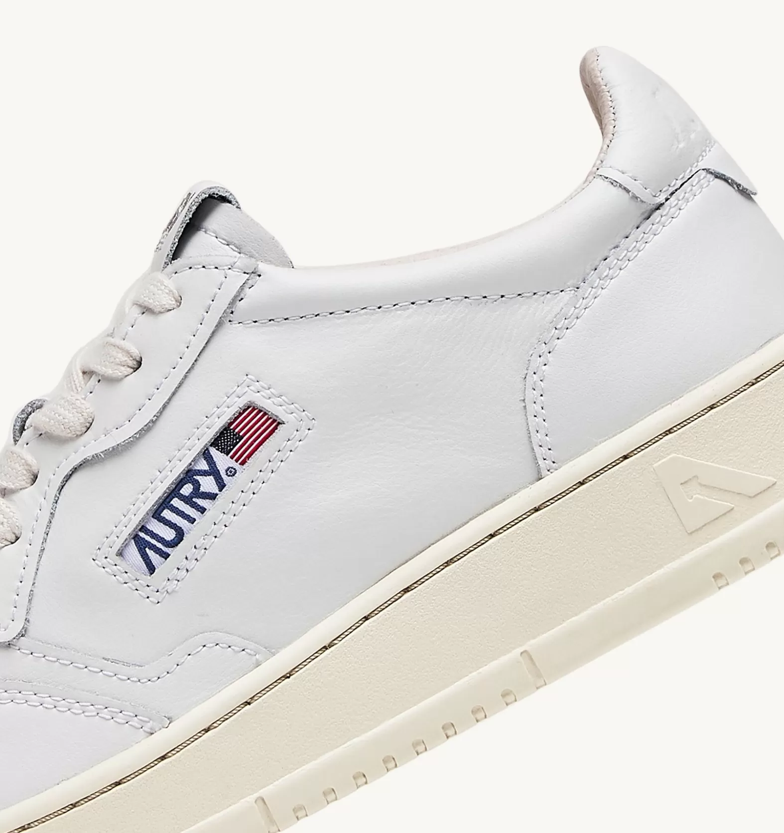 Medalist^AUTRY Medalist Low Sneakers In White And Draw Action Print Leather