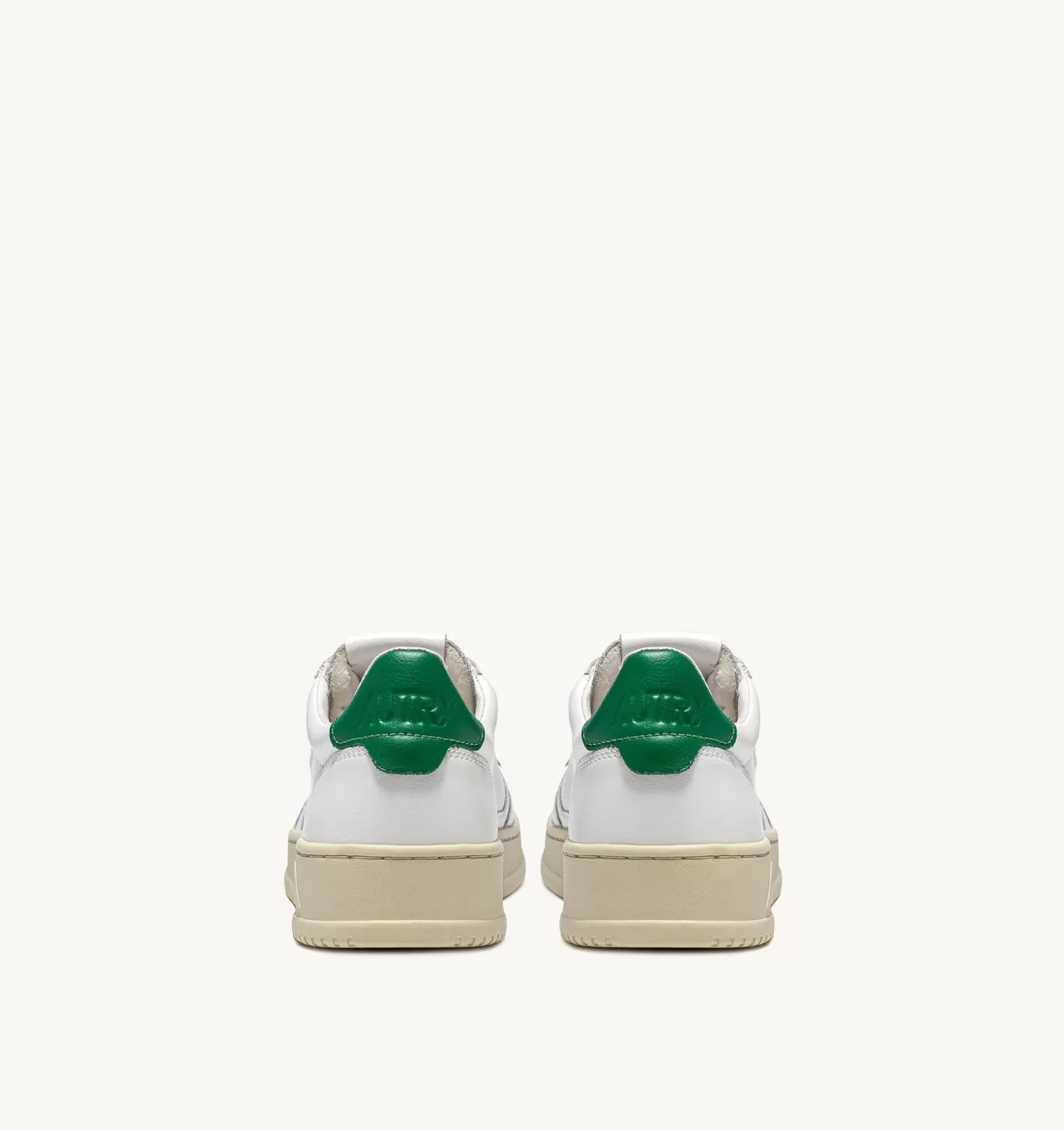 Medalist^AUTRY Medalist Low Sneakers In White And Green Leather