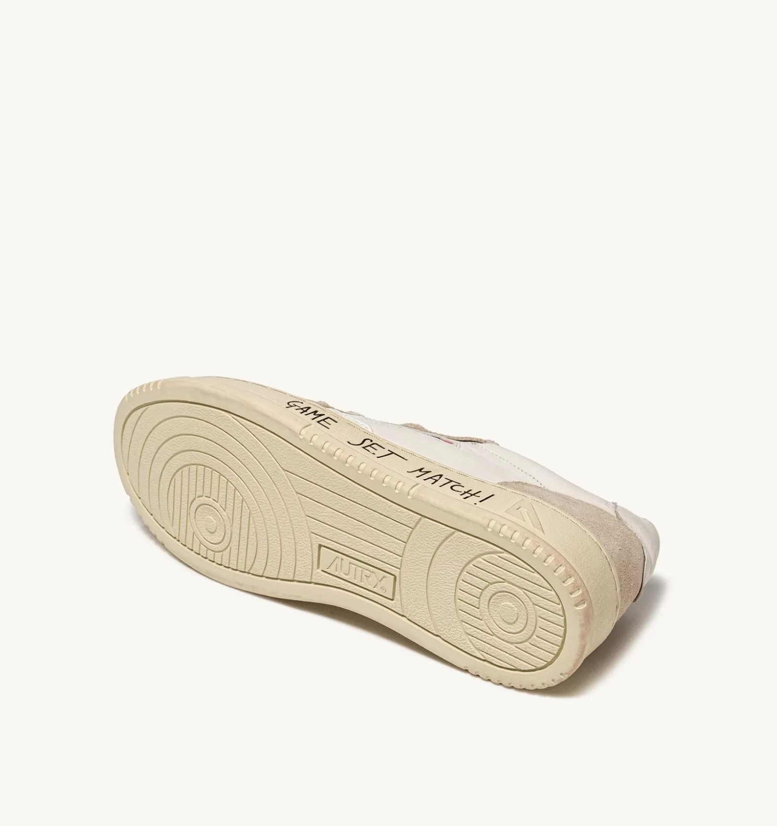 Medalist^AUTRY Medalist Low Sneakers In White Leather And Suede