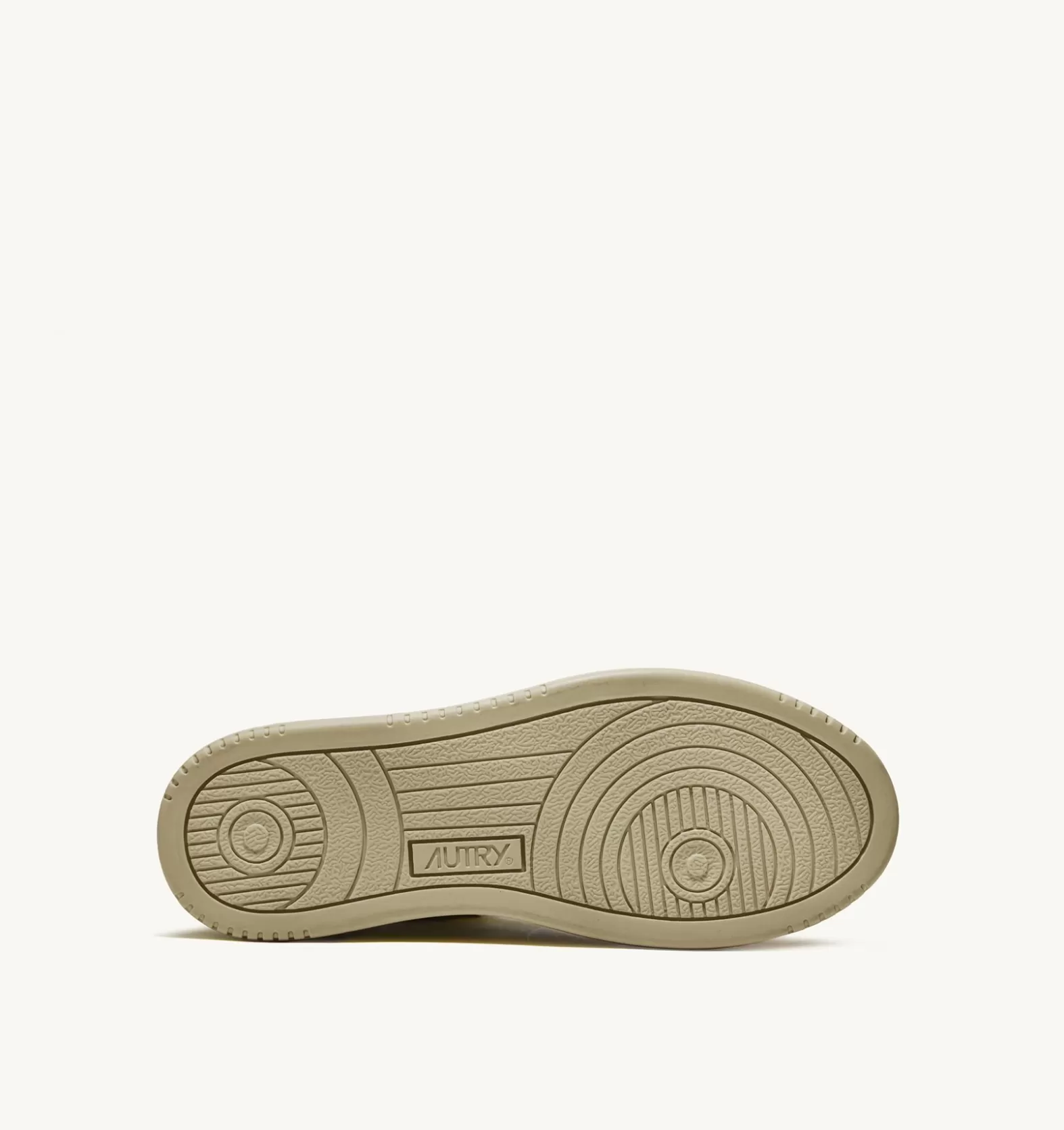 Medalist^AUTRY Medalist Mid Sneakers In Two-Tone Leather Color White And Mud Brown