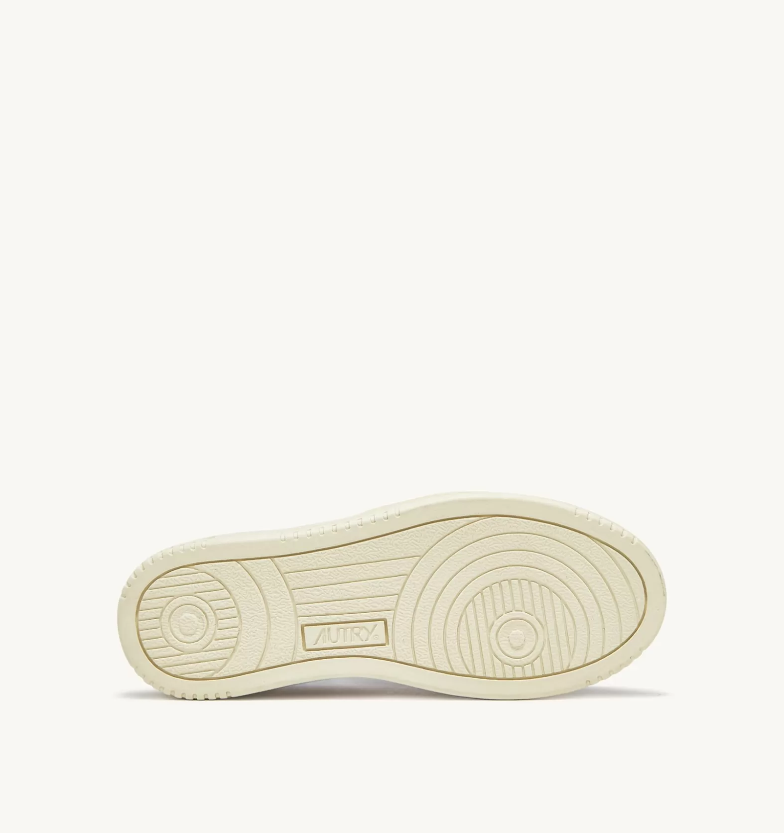 Medalist^AUTRY Medalist Mid Sneakers In Two-Tone Leather Color White And Platinum