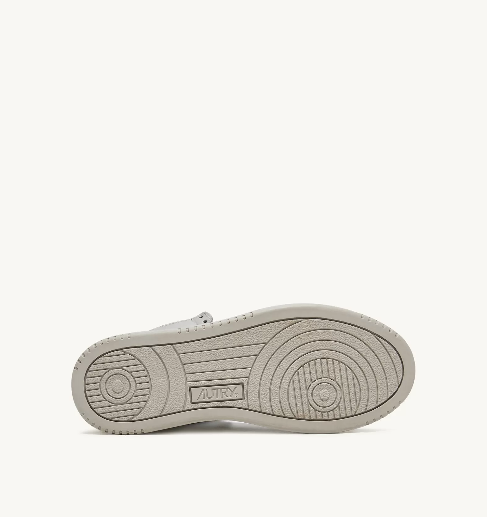 Medalist^AUTRY Medalist Mid Sneakers In Two-Tone Leather Color White And Vapor