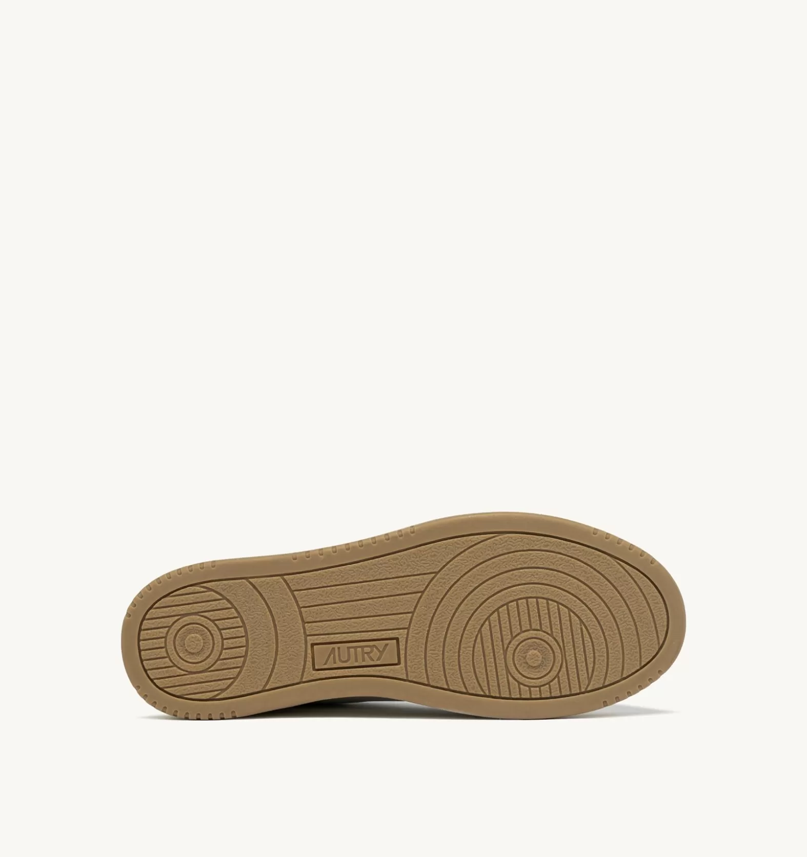 Open^AUTRY Open Low Sneaker In Pelle E Cordoncino Azure