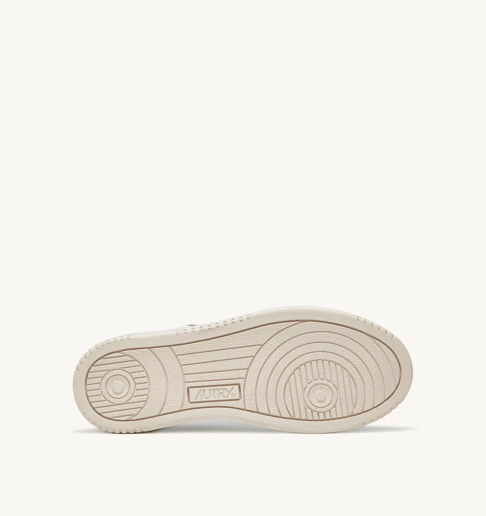 Open^AUTRY Open Mid Sneakers In Leather And Suede Color White