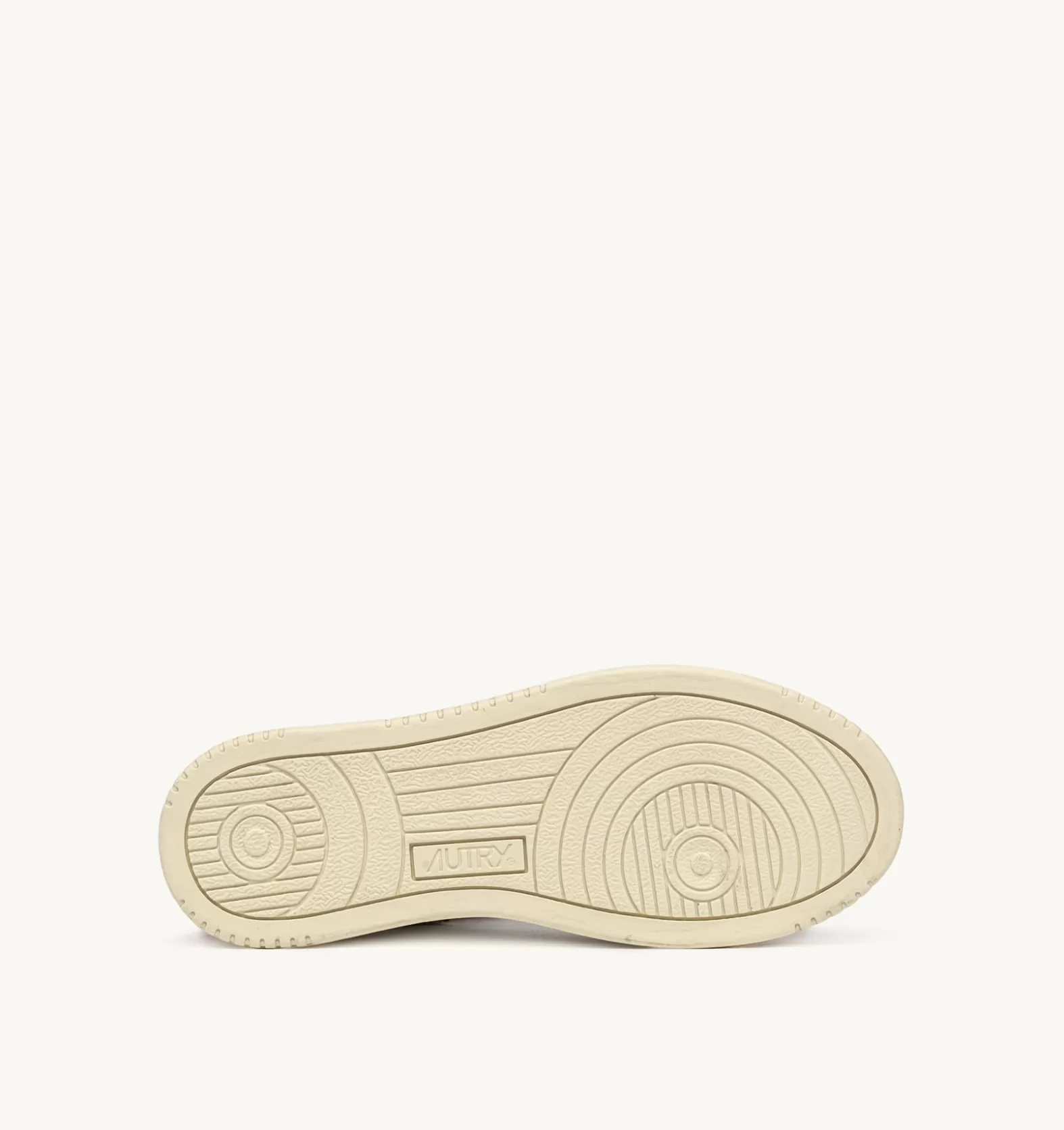 Super Vintage^AUTRY Super Vintage Mid Sneakers In Removable Effect Leather Color White And Red